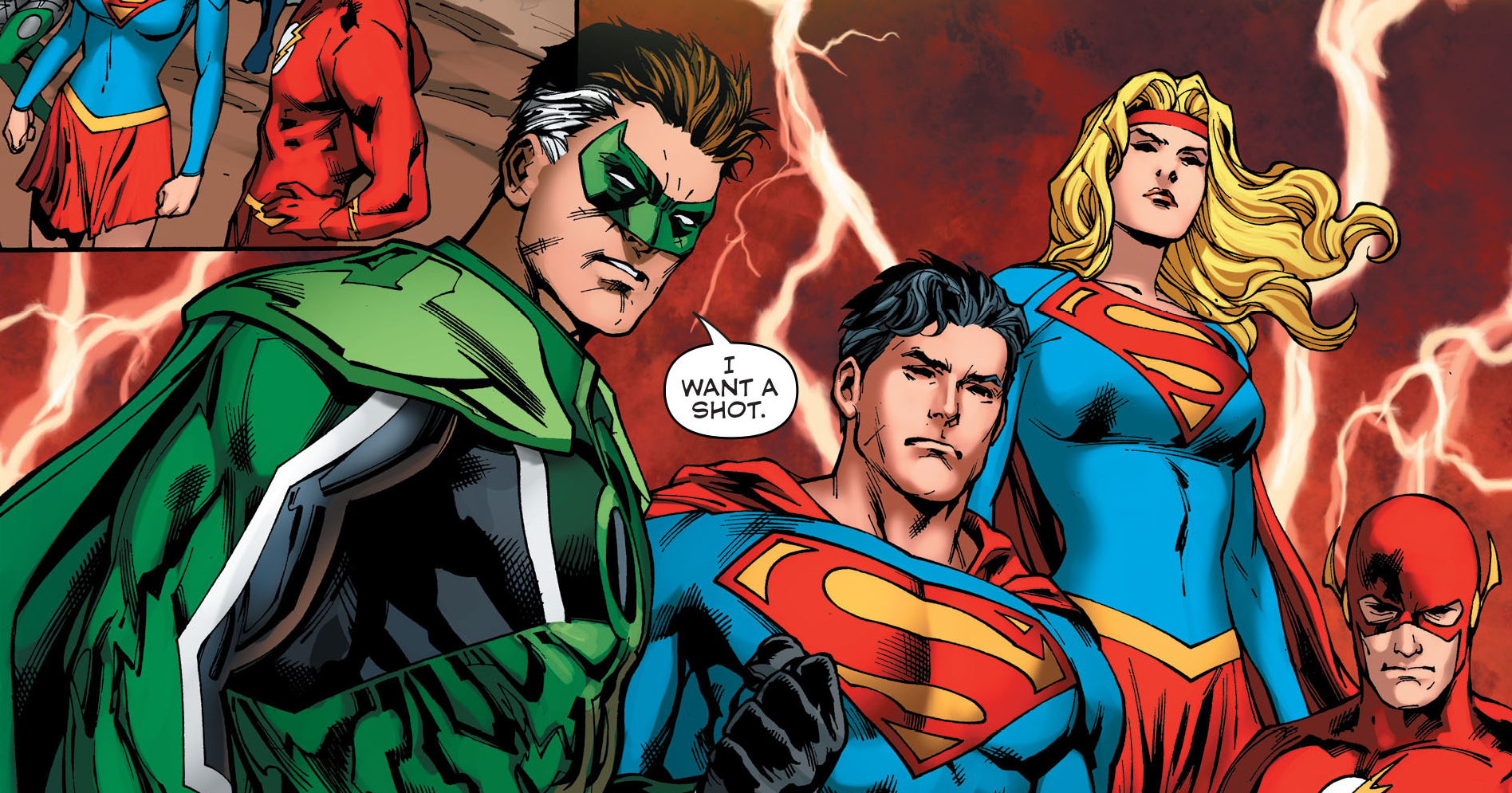 Flash Green Lantern Supergirl Superman 1896x995