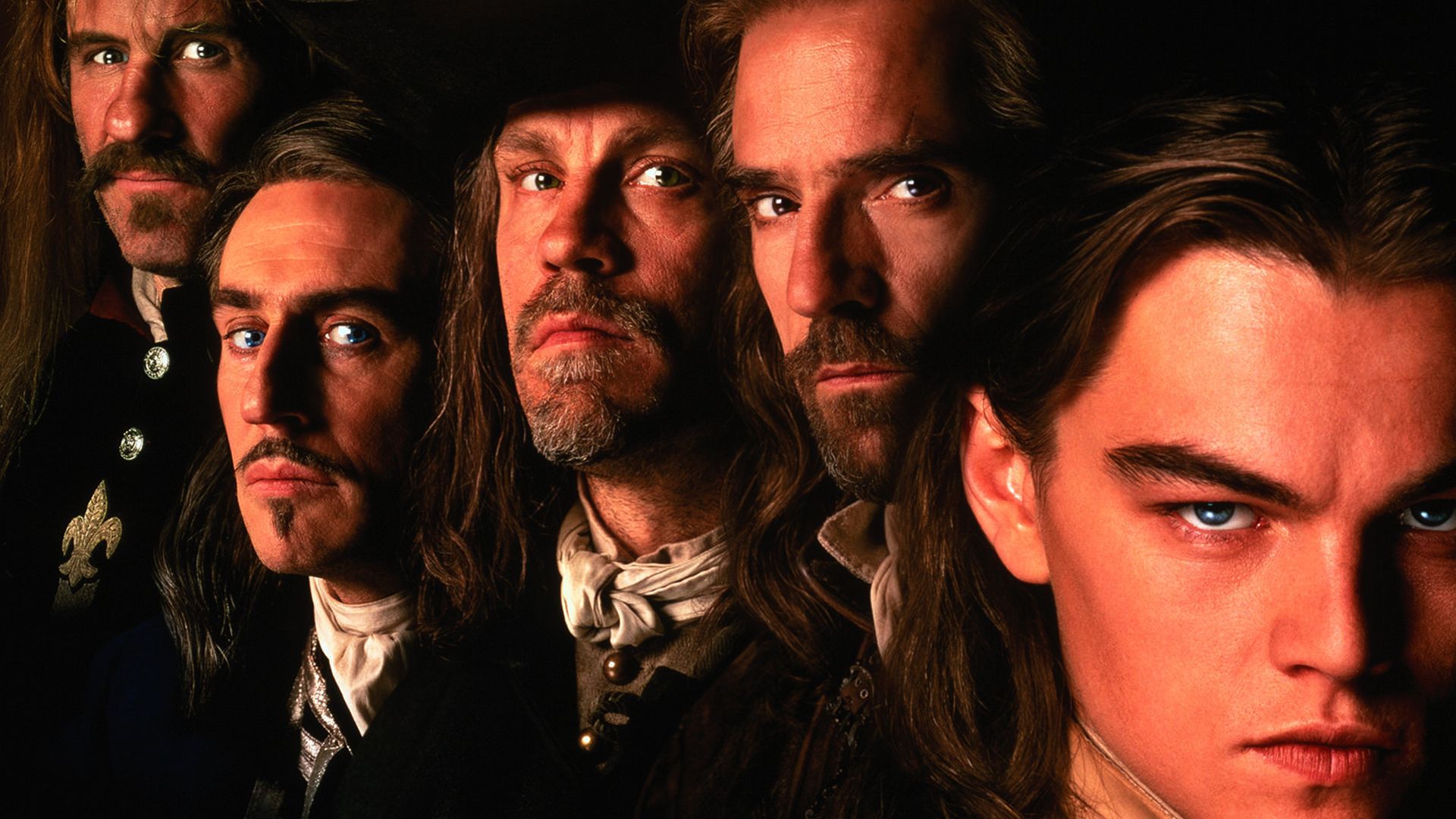 Leonardo Dicaprio Jeremy Irons Gerard Depardieu Gabriel Byrne John Malkovich 1920x1080