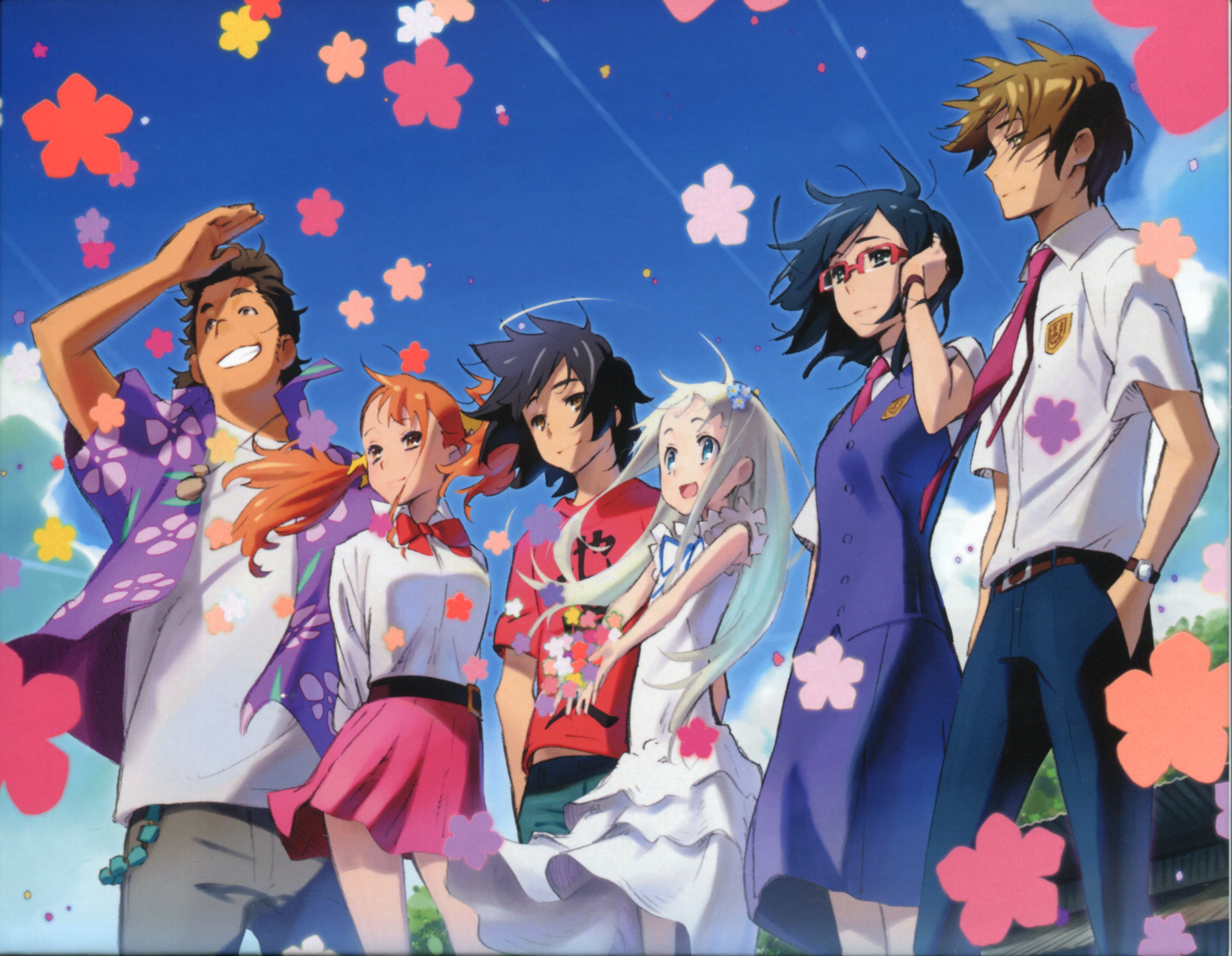 Anime Anohana 4270x3315