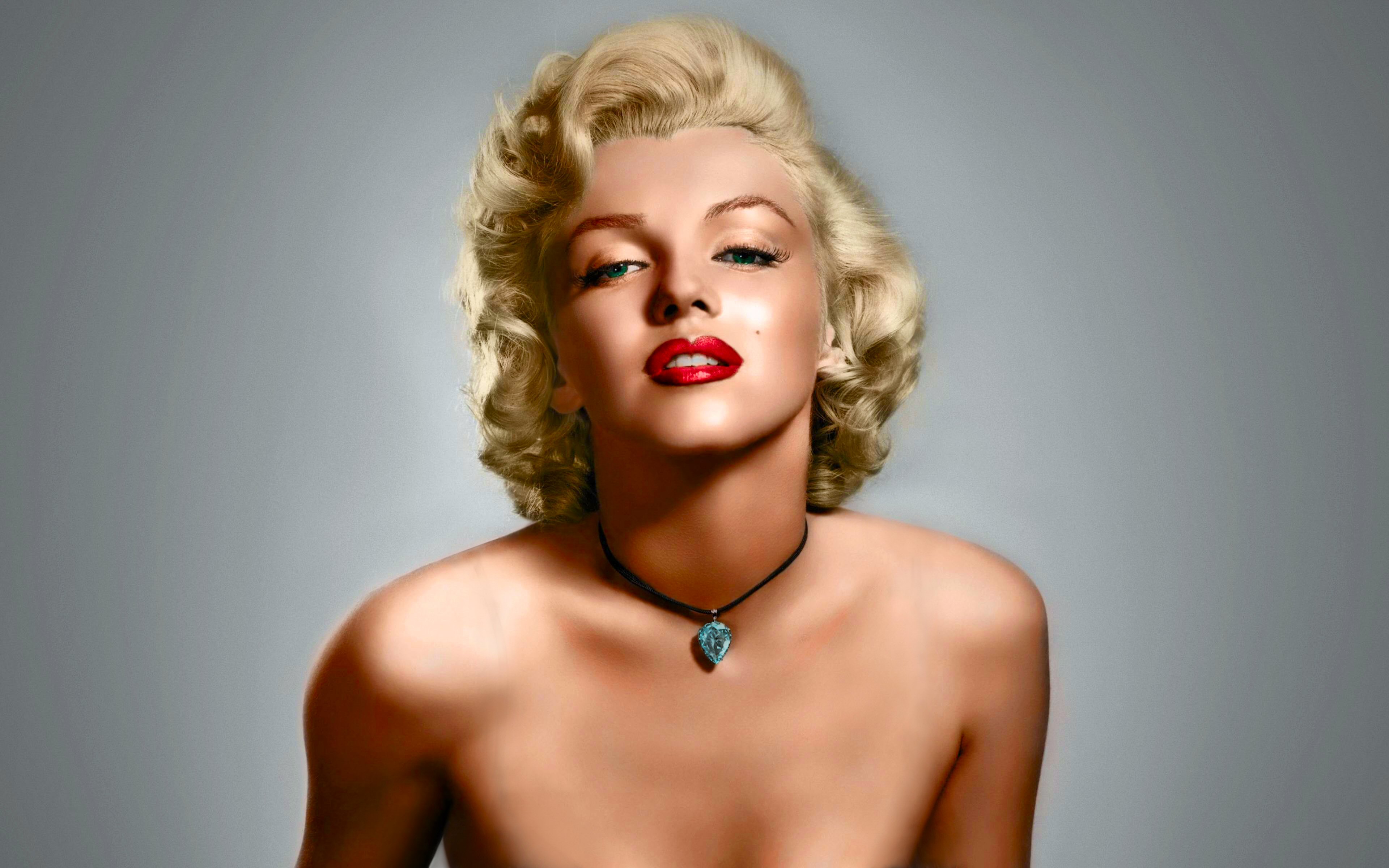 Blonde Celebrity Marilyn Monroe Model 3840x2400