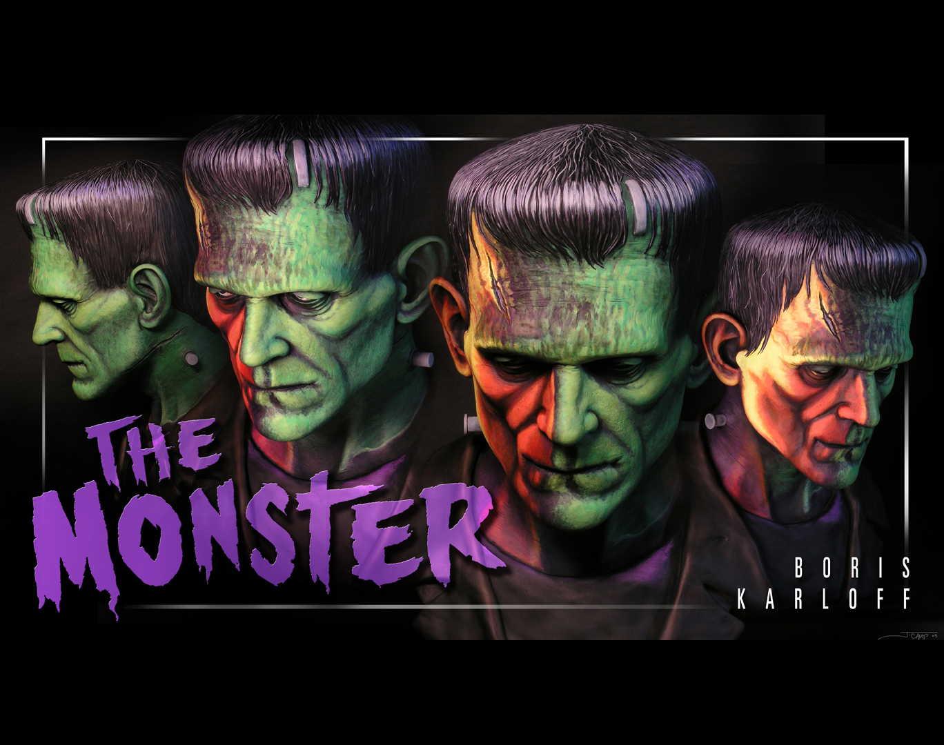 Frankenstein Monster Creature Horror 1368x1080