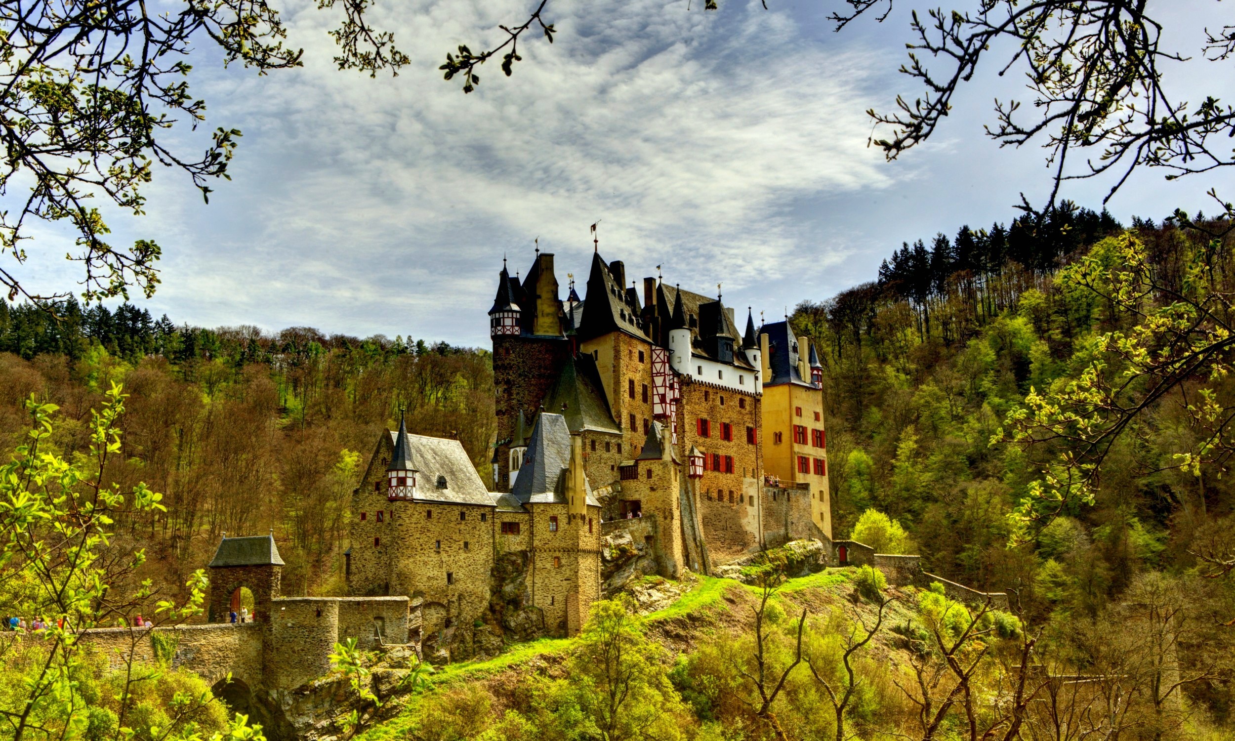 Eltz Castle Wierschem Germany Castle 2500x1500