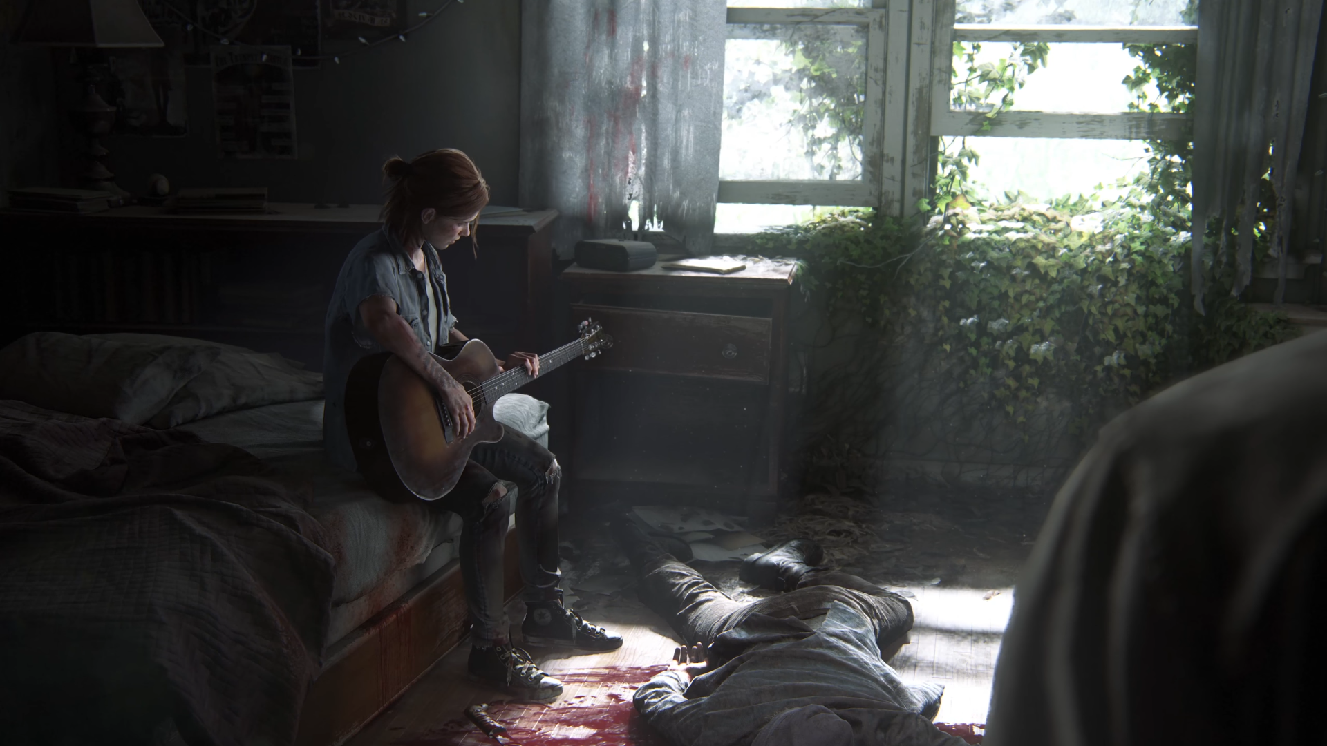 Ellie The Last Of Us The Last Of Us Part Ii Guitar 1920x1080