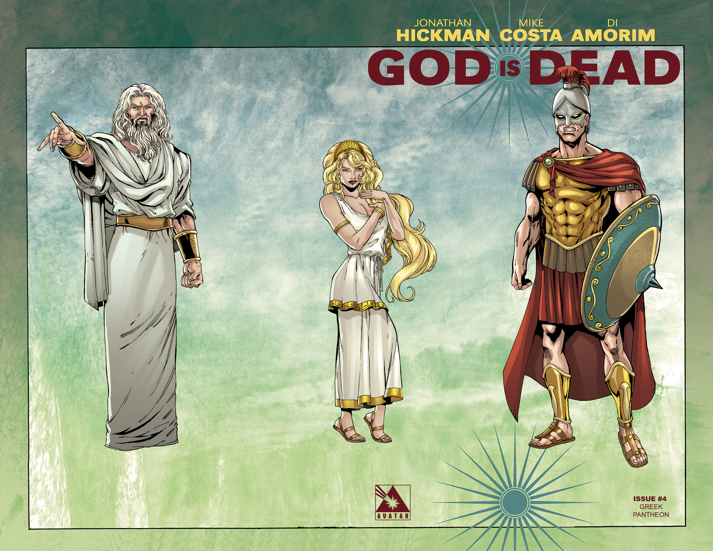 God Is Dead Comics 2500x1933