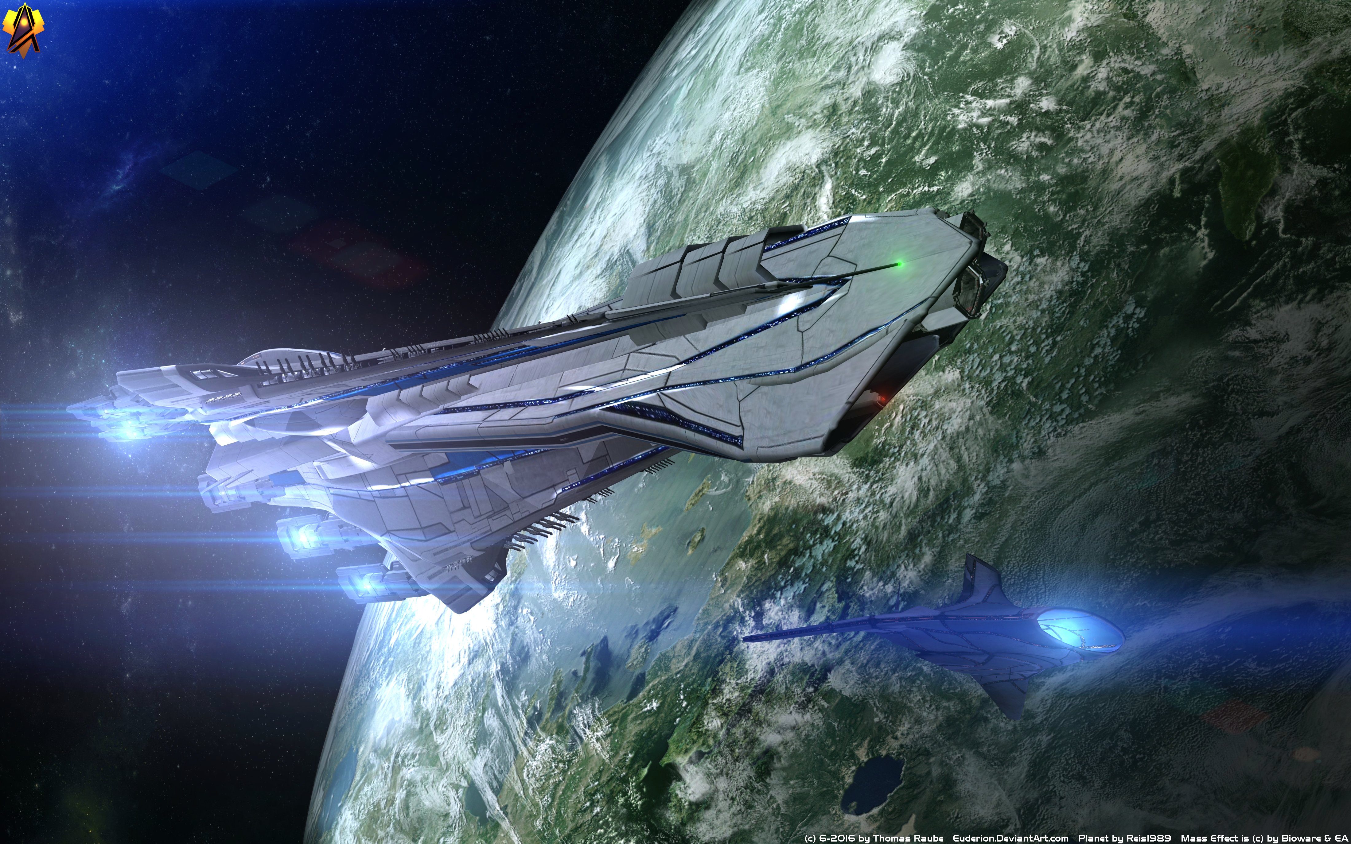 Mass Effect Mass Effect 3 Starship Spaceship 4400x2750