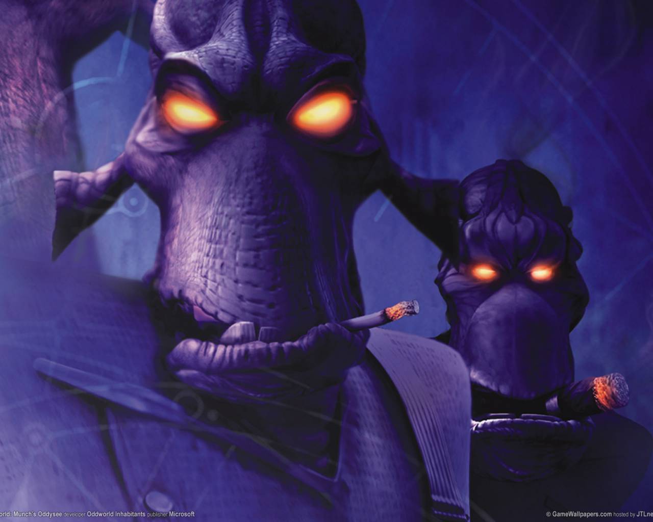 Video Game Oddworld 1280x1024