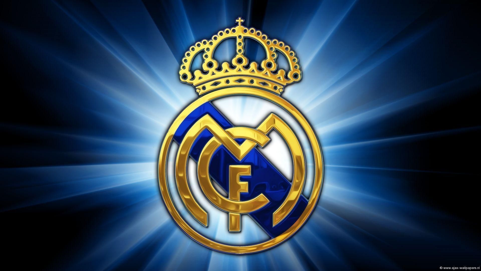 Real Madrid Blue White Gold 1920x1080