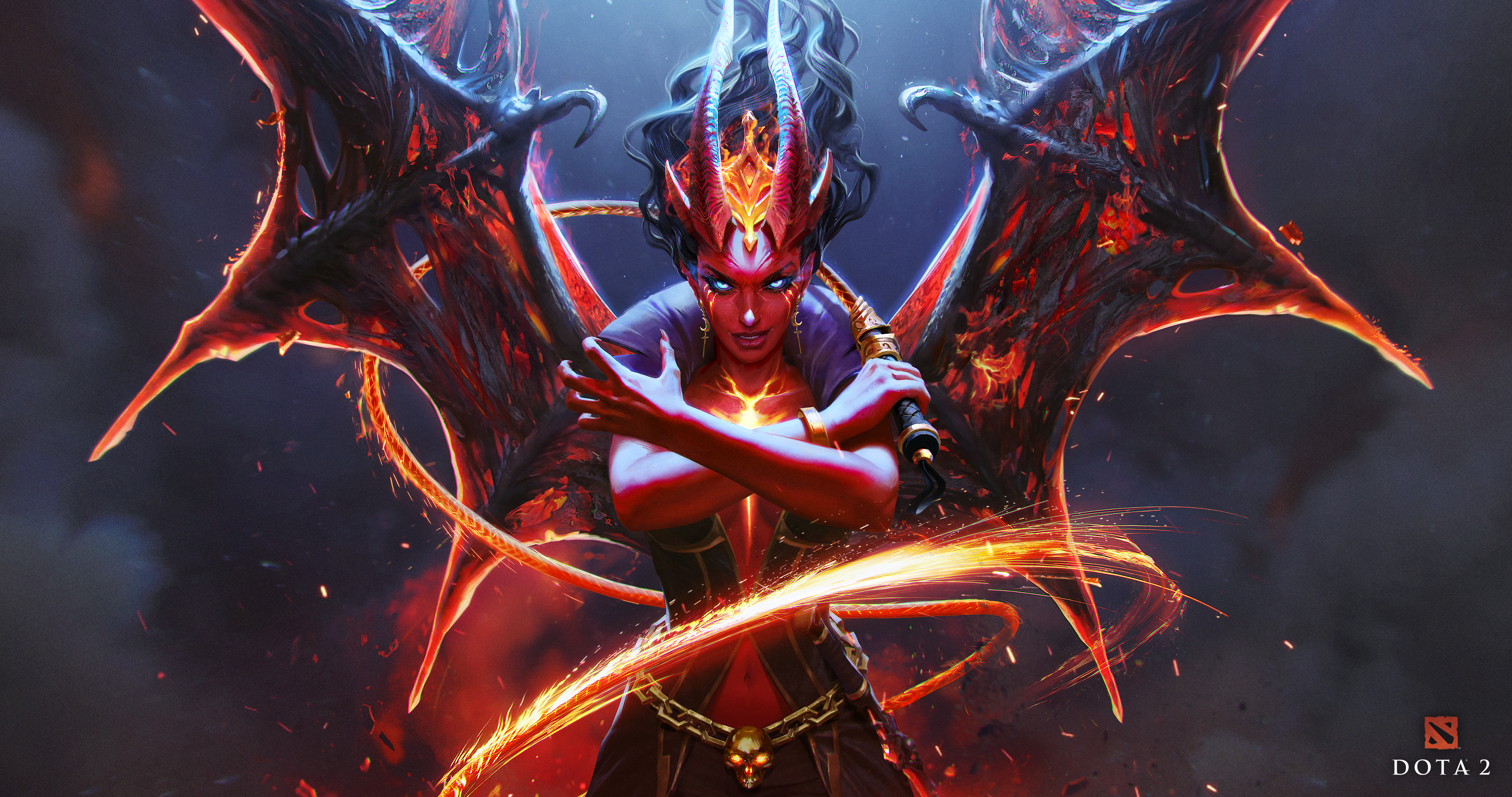 Queen Of Pain Dota 2 4096x2160