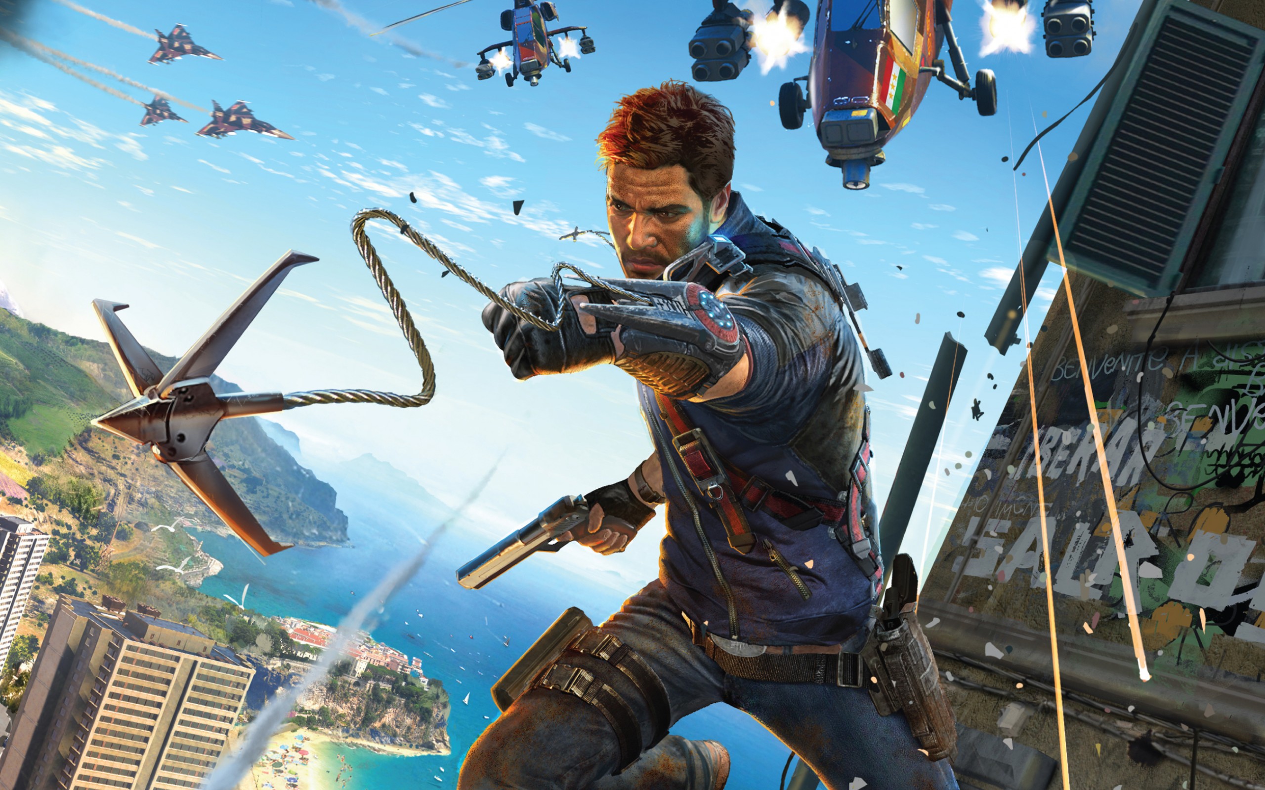 Rico Rodriguez Just Cause 2560x1600