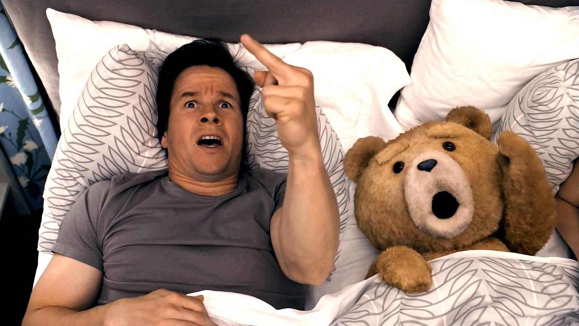 Ted Movie Character Mark Wahlberg 1920x1080