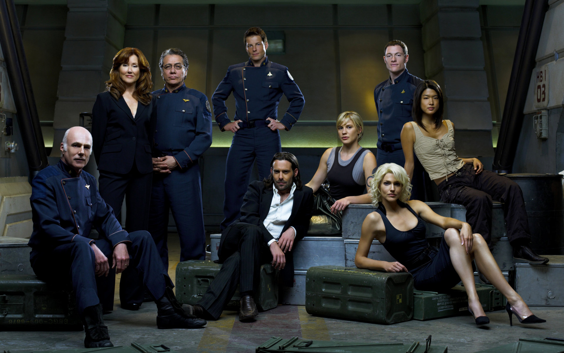 Number Six Battlestar Galactica William Adama Kara Thrace Laura Roslin Saul Tigh Gaius Baltar Lee Ad 1920x1200