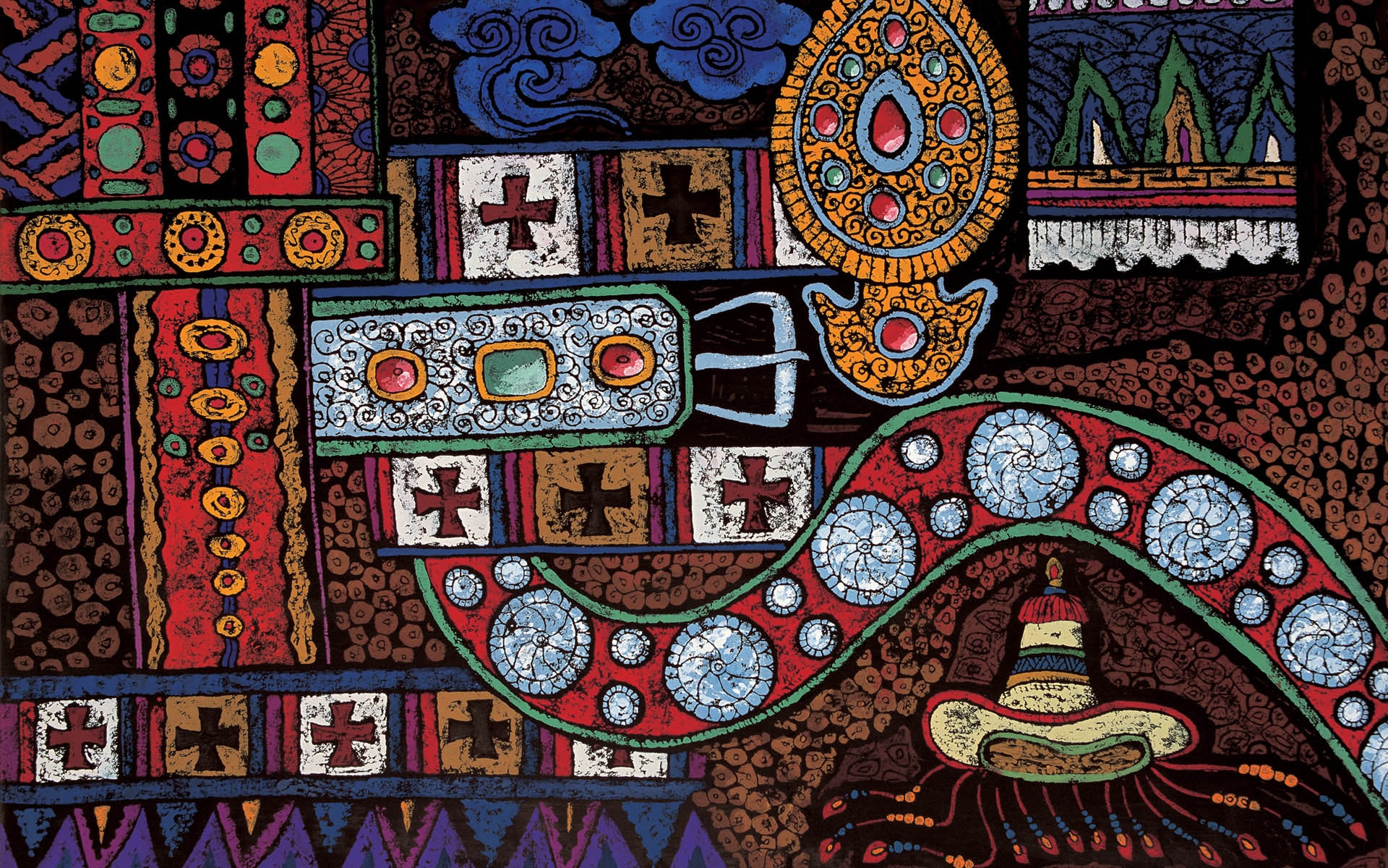 Artistic Tibetan 1920x1200