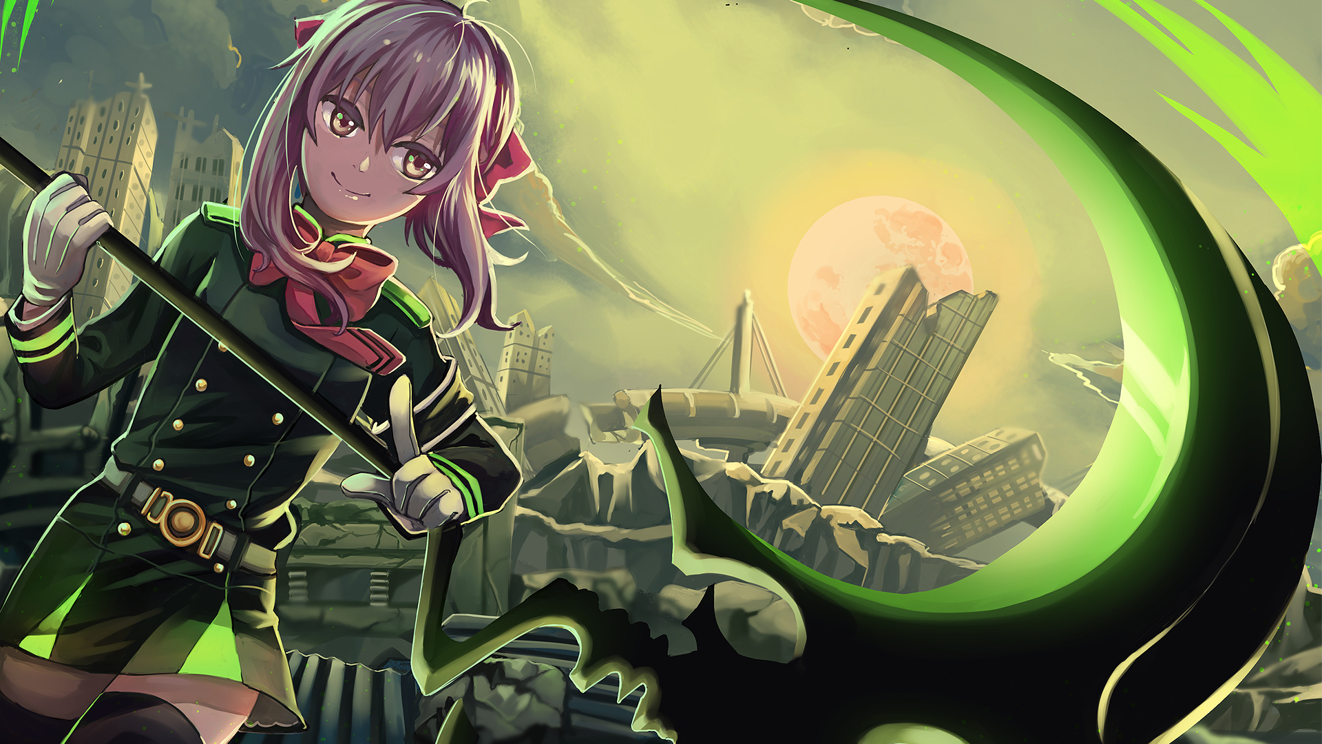 Anime Seraph Of The End Shinoa H Ragi 1920x1080