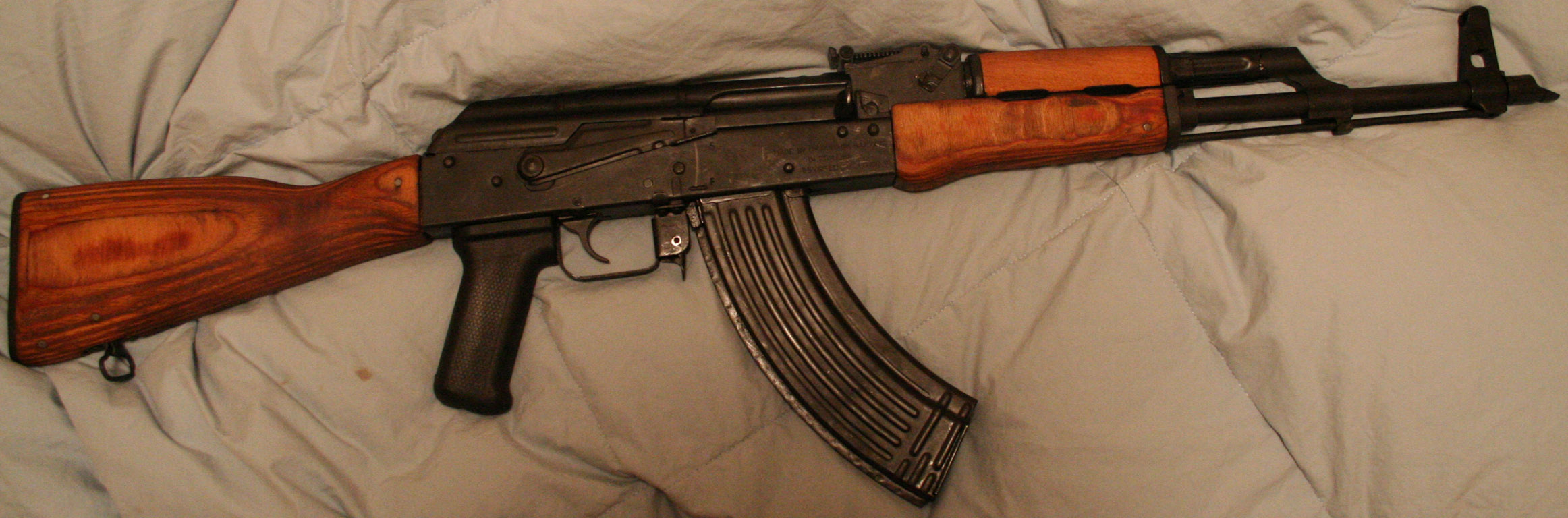 AK 47 Weapon Gun 2324x768