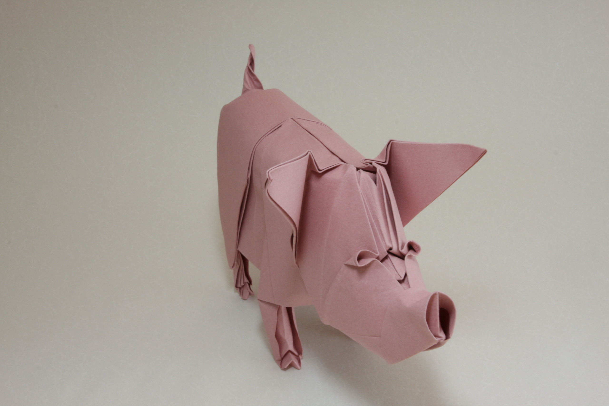 Origami Pig 2560x1707