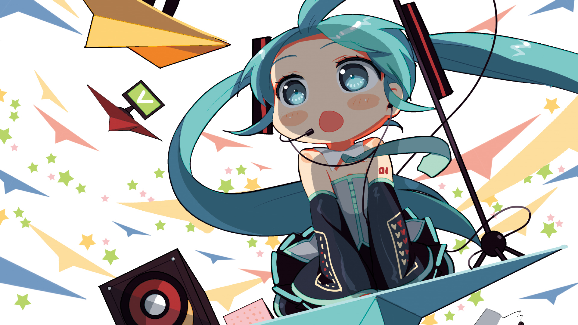 Hachune Miku Hatsune Miku 1920x1080