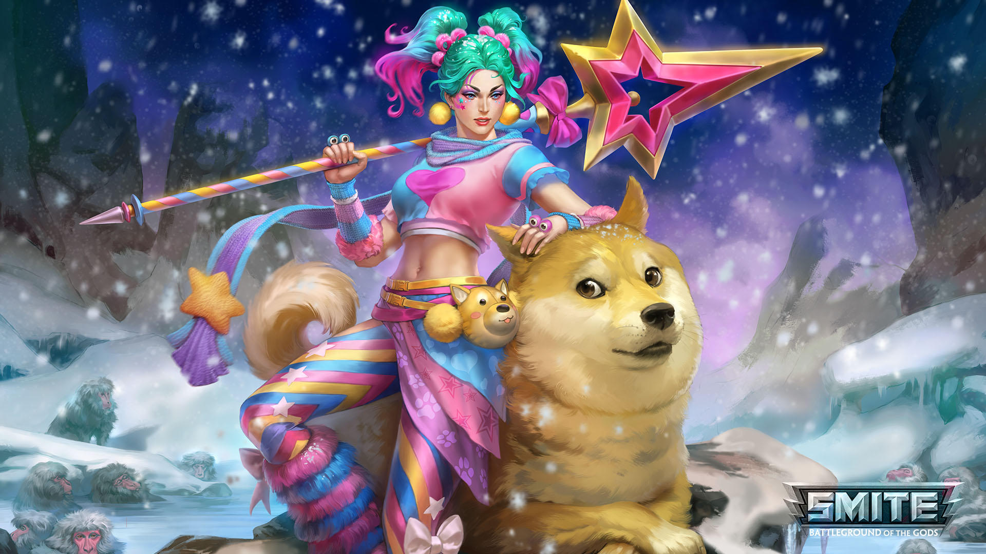 Doge Skadi Smite Smite 1920x1080