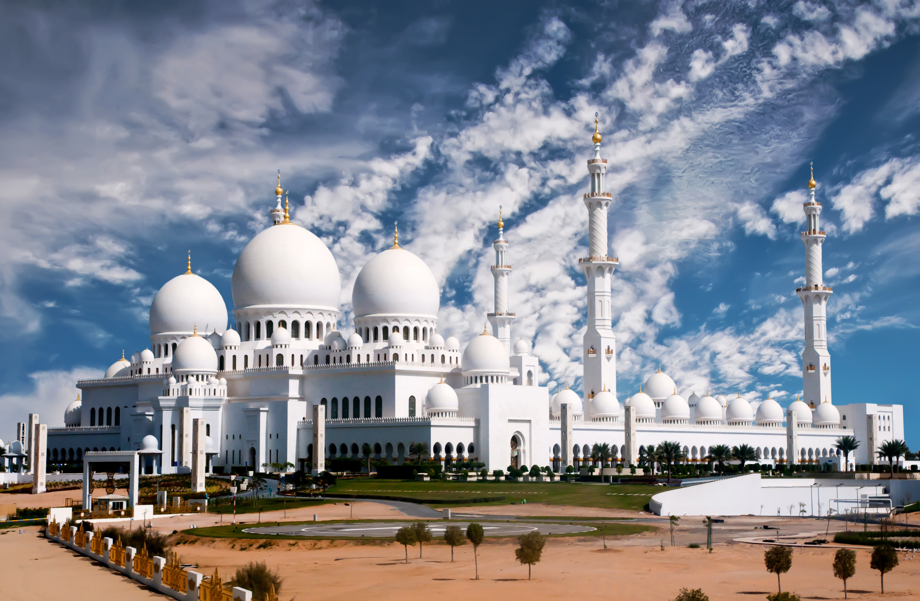 Religious Sheikh Zayed Grand Mosque 3056x1996