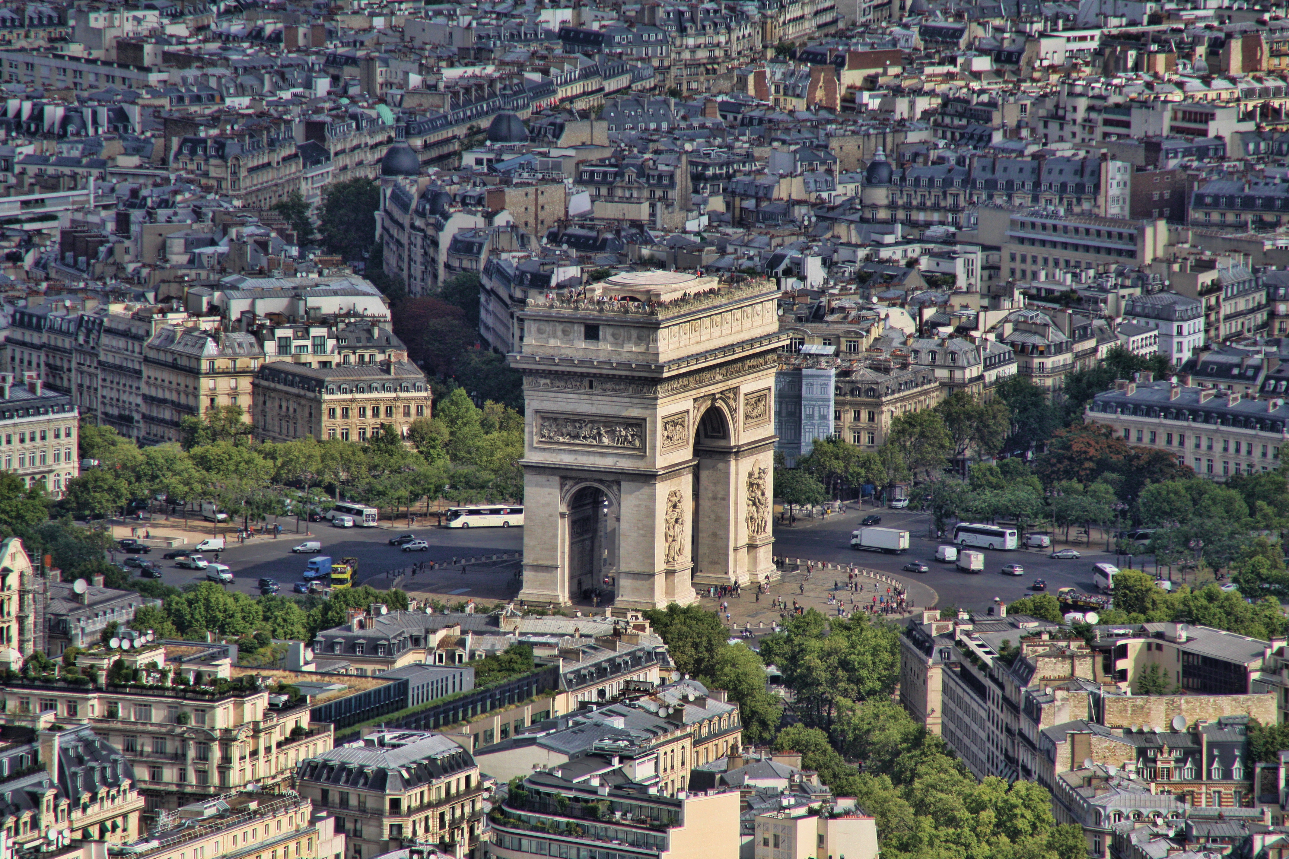 Paris Arc De Triomphe 4272x2848