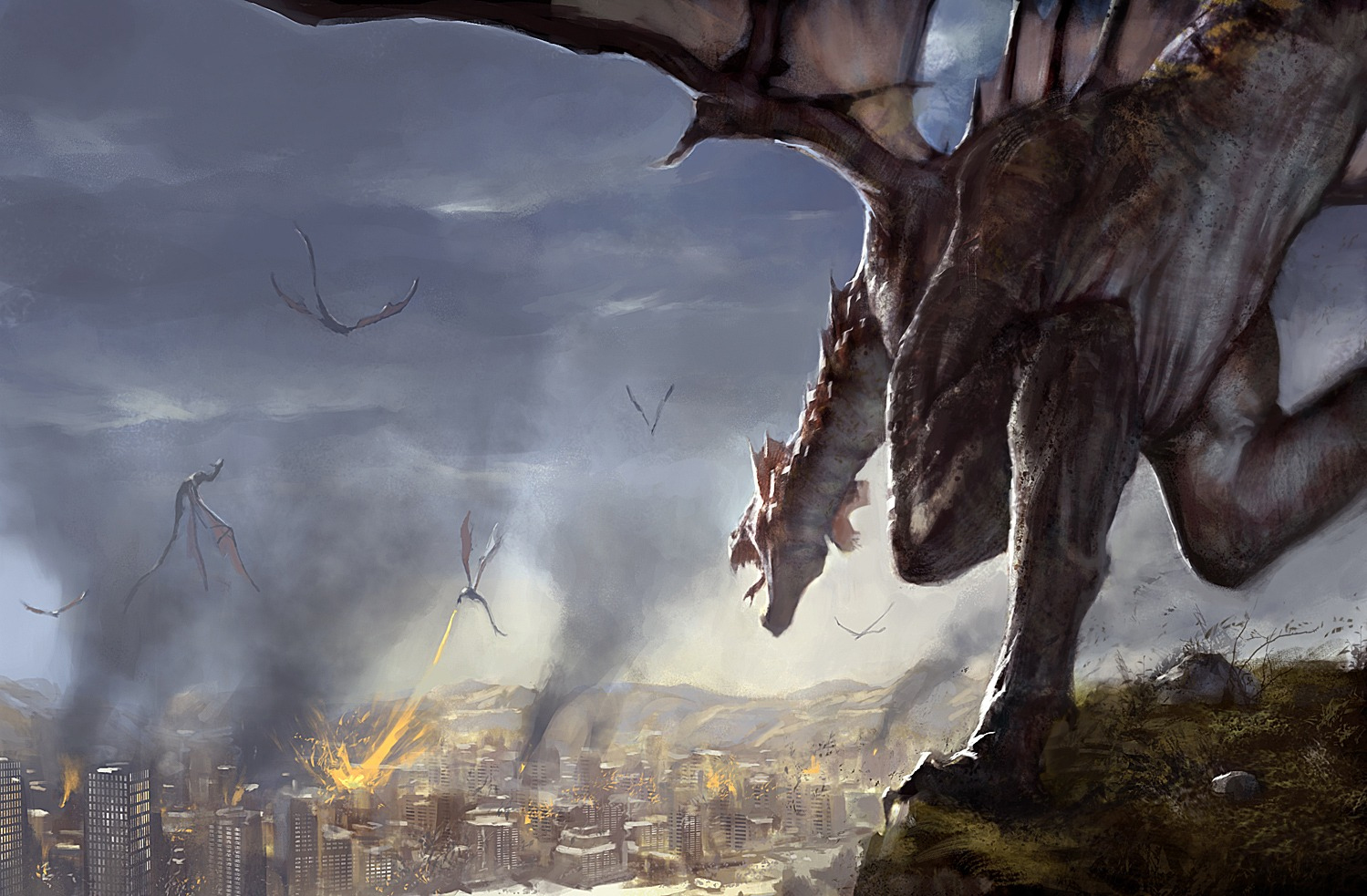 City Dragon Dragon Attack Rampage 1499x983