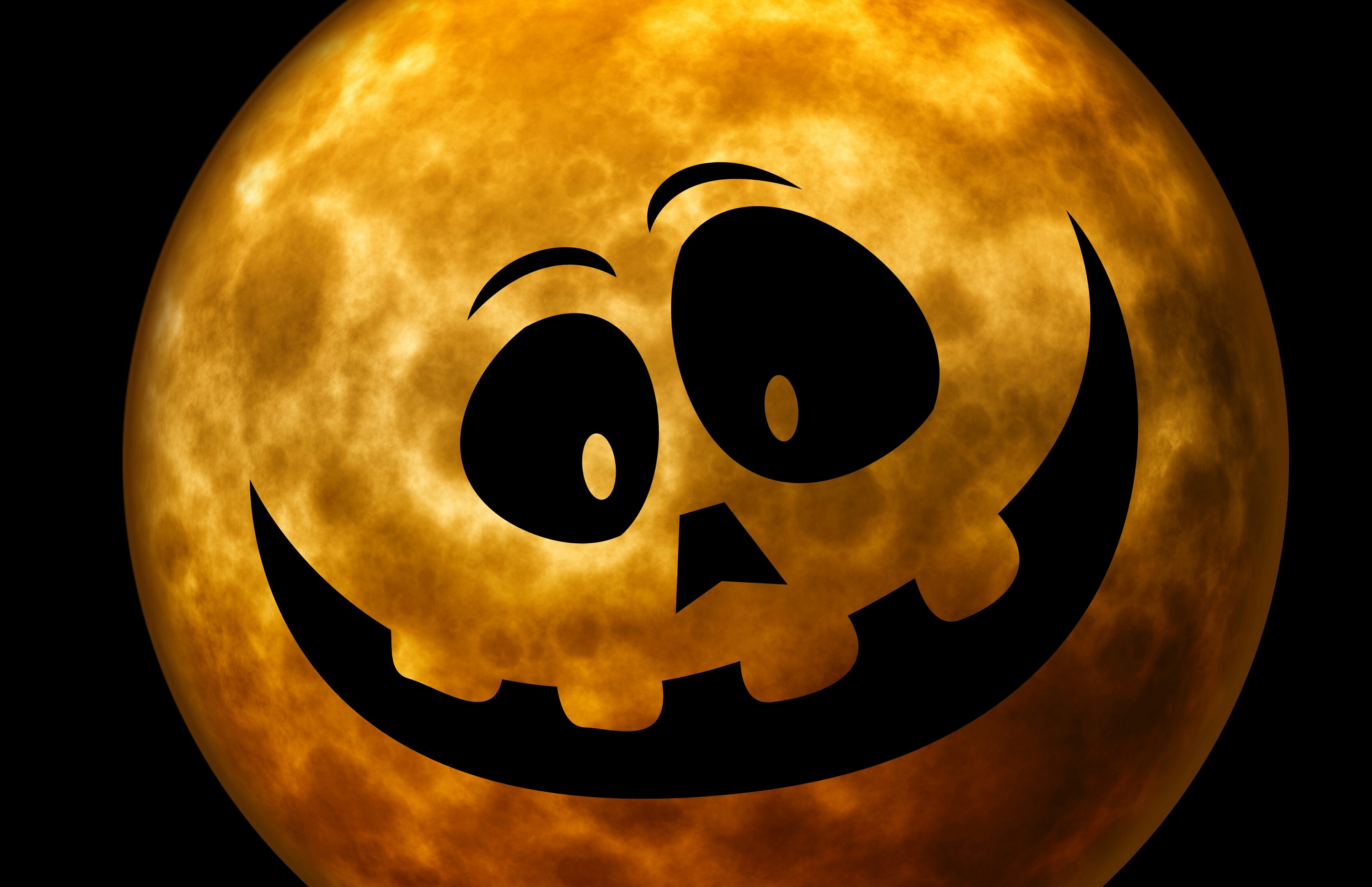 Holiday Halloween Jack O Lantern 3340x2160