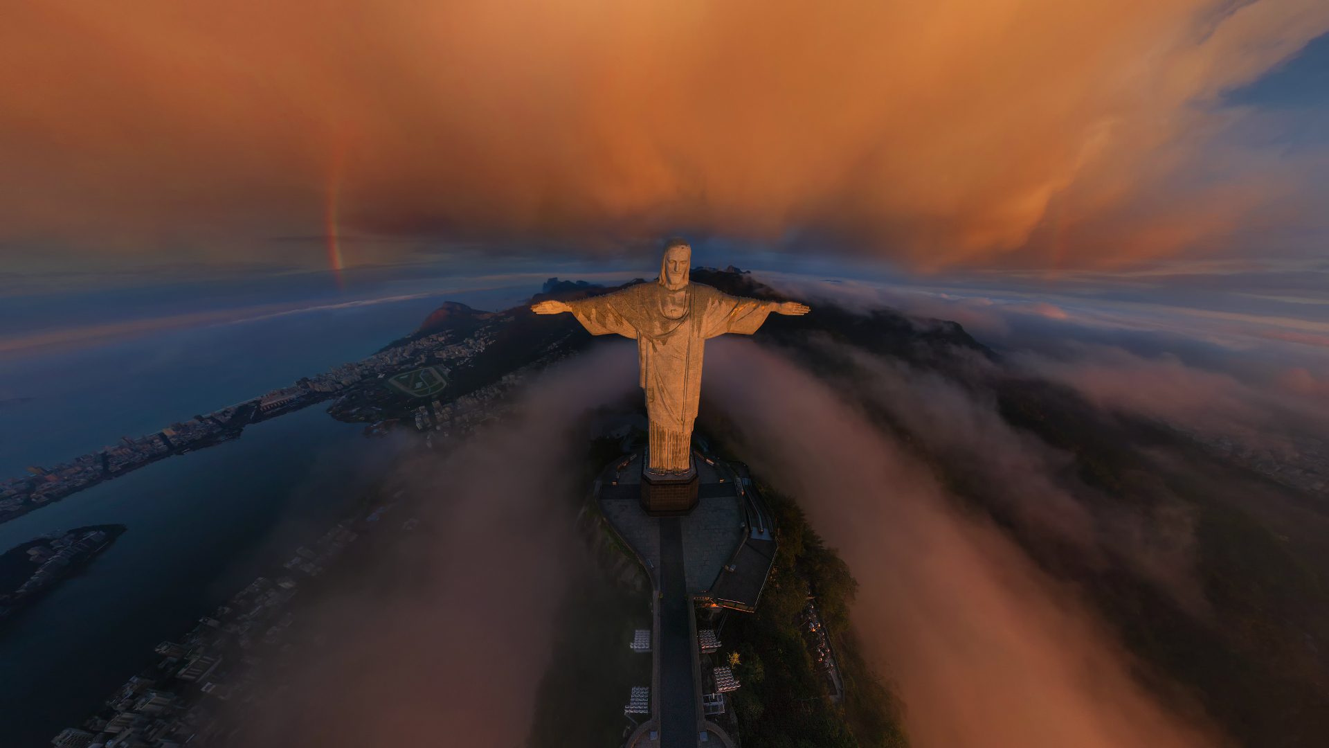 Religious Christ The Redeemer 1920x1080