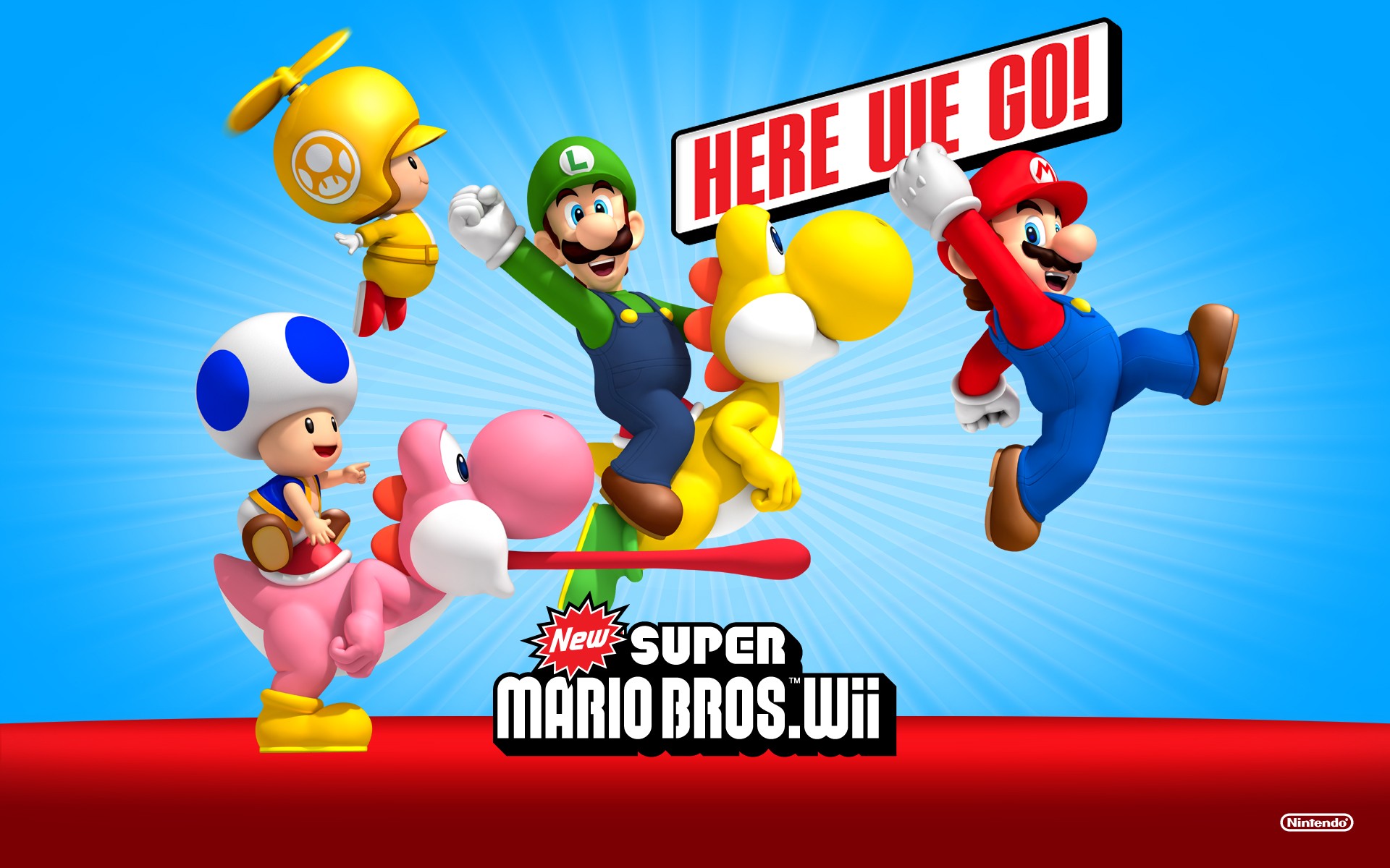 Video Game New Super Mario Bros Wii 1920x1200