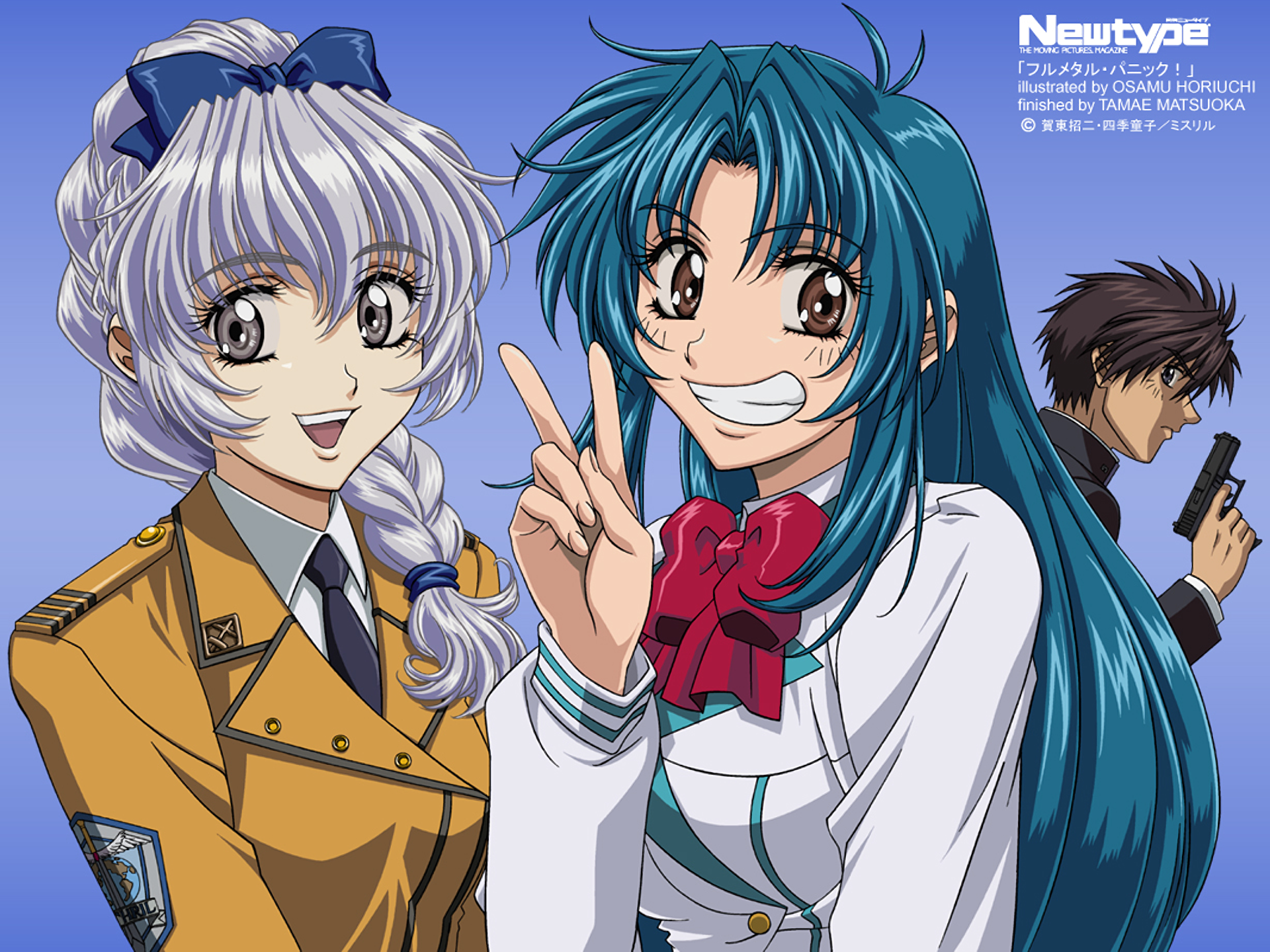 Anime Full Metal Panic 1920x1440