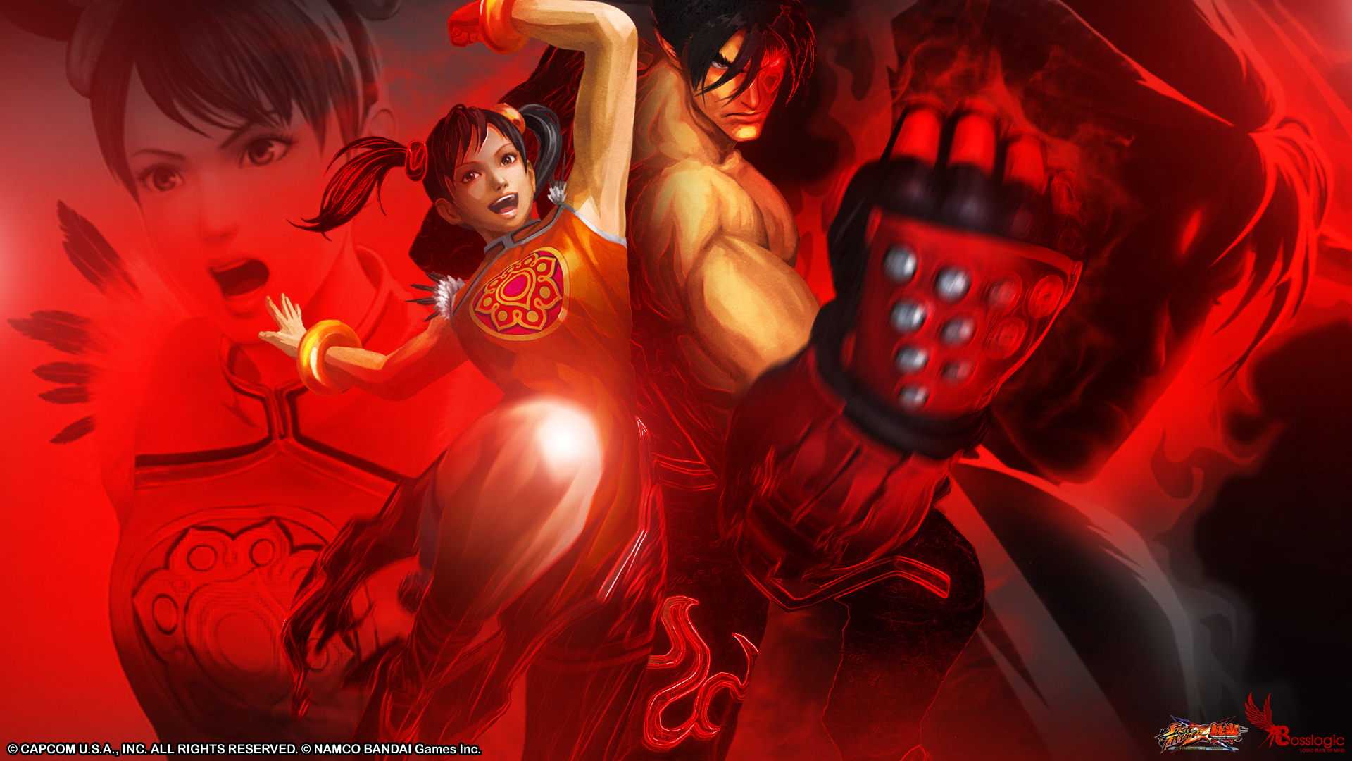 Ling Xiaoyu Jin Kazama Street Fighter X Tekken 1920x1080