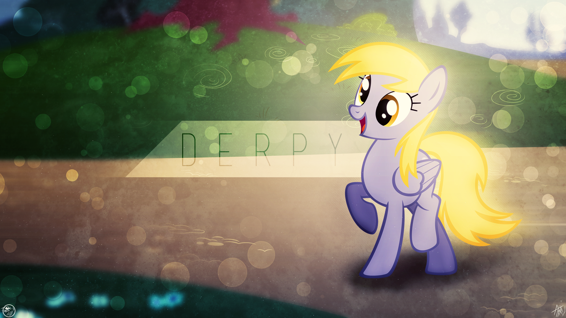Derpy Hooves My Little Pony Vector 1920x1080