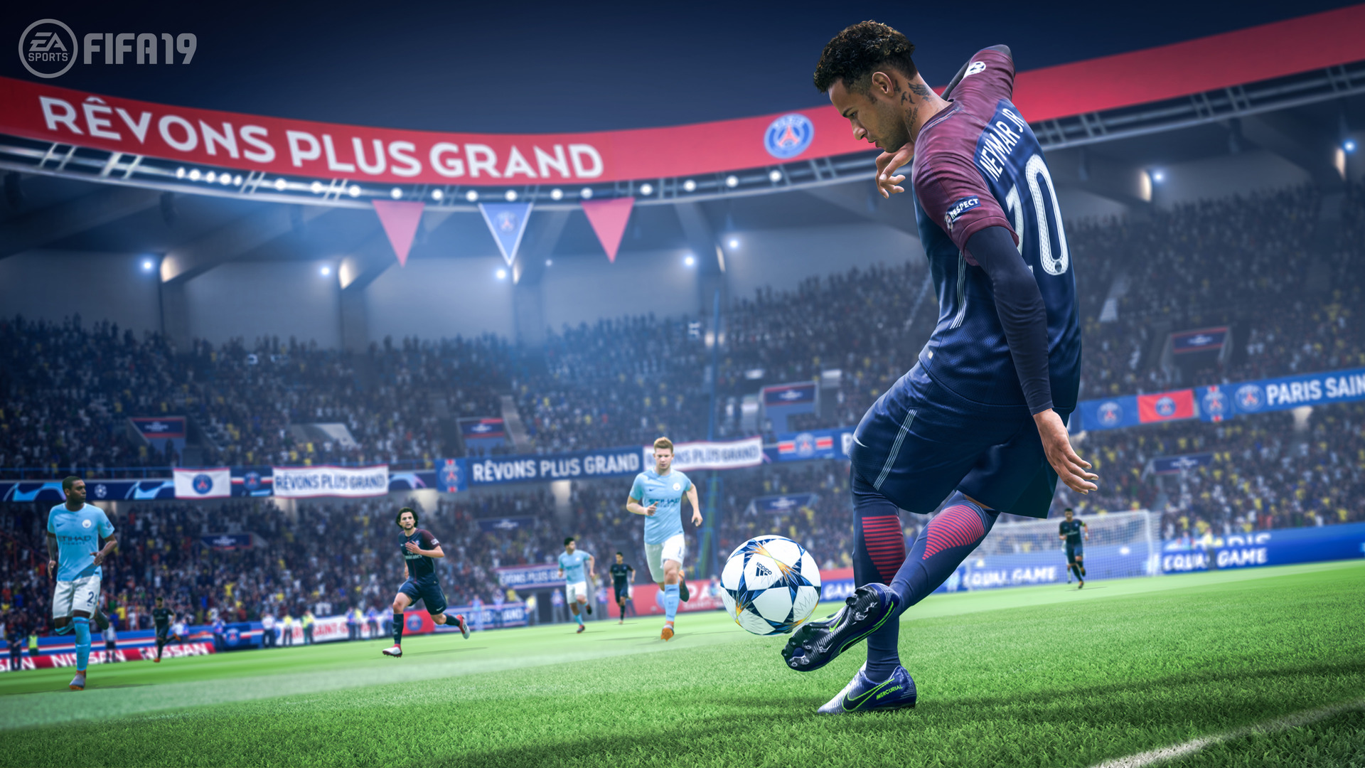 FiFA Neymar JR Video Games Soccer Paris Saint Germain Champions League 1920x1080