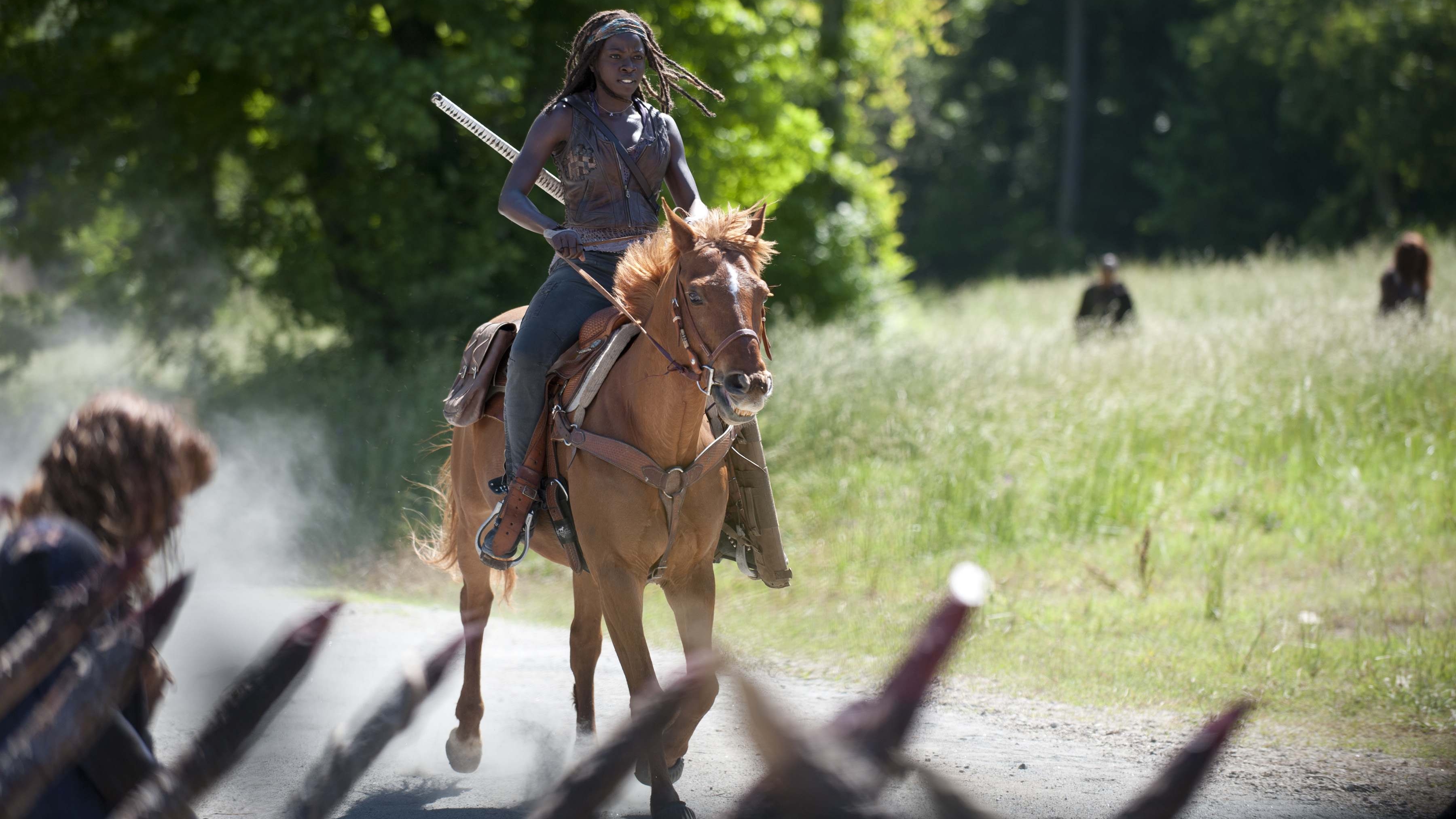 Michonne The Walking Dead Danai Gurira 3600x2025