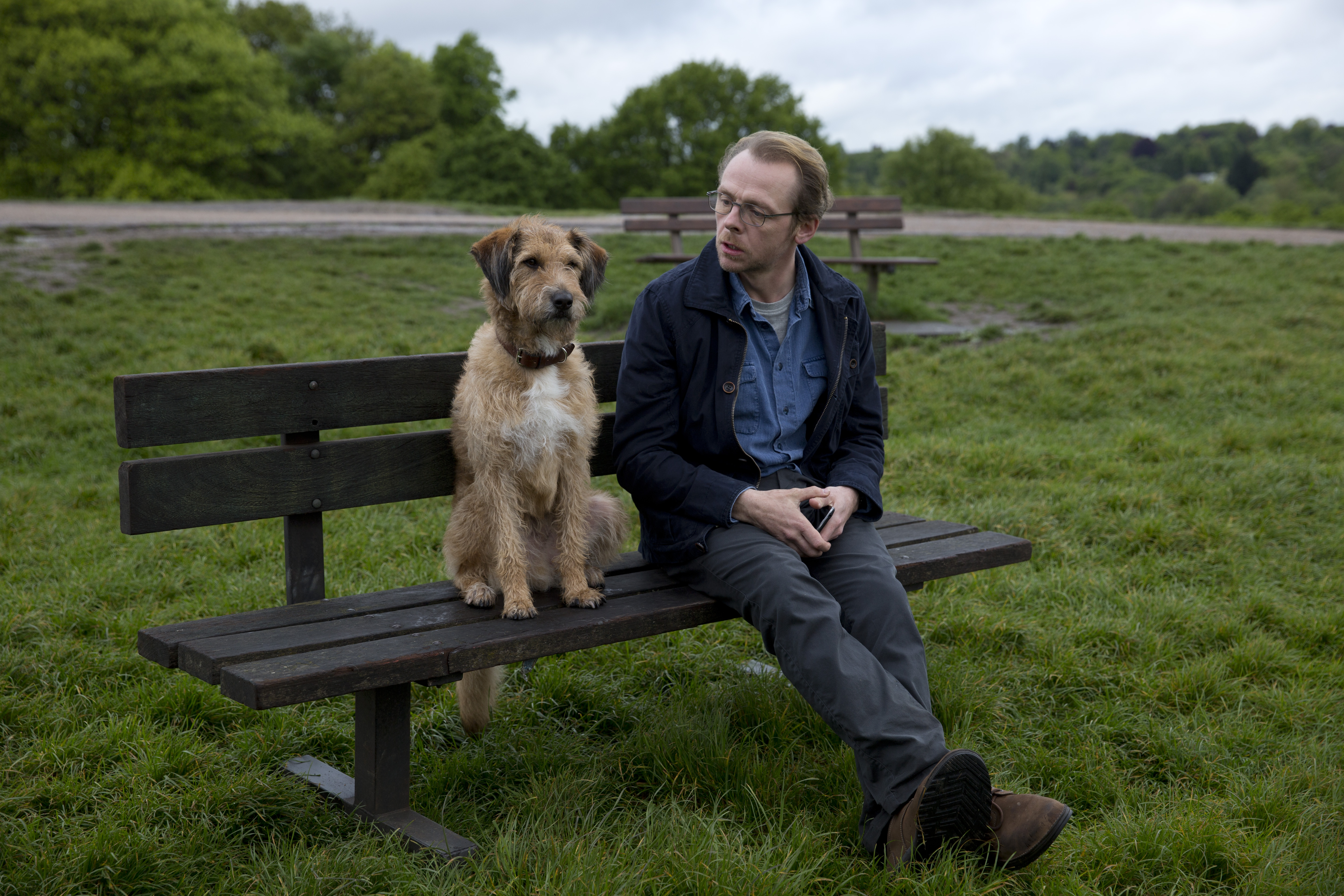 Absolutely Anything Simon Pegg 5760x3840