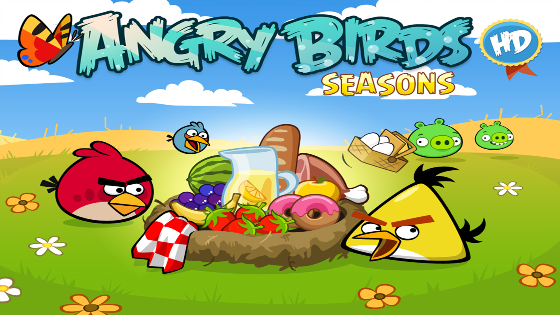 Video Game Angry Birds Seasons 1920x1080
