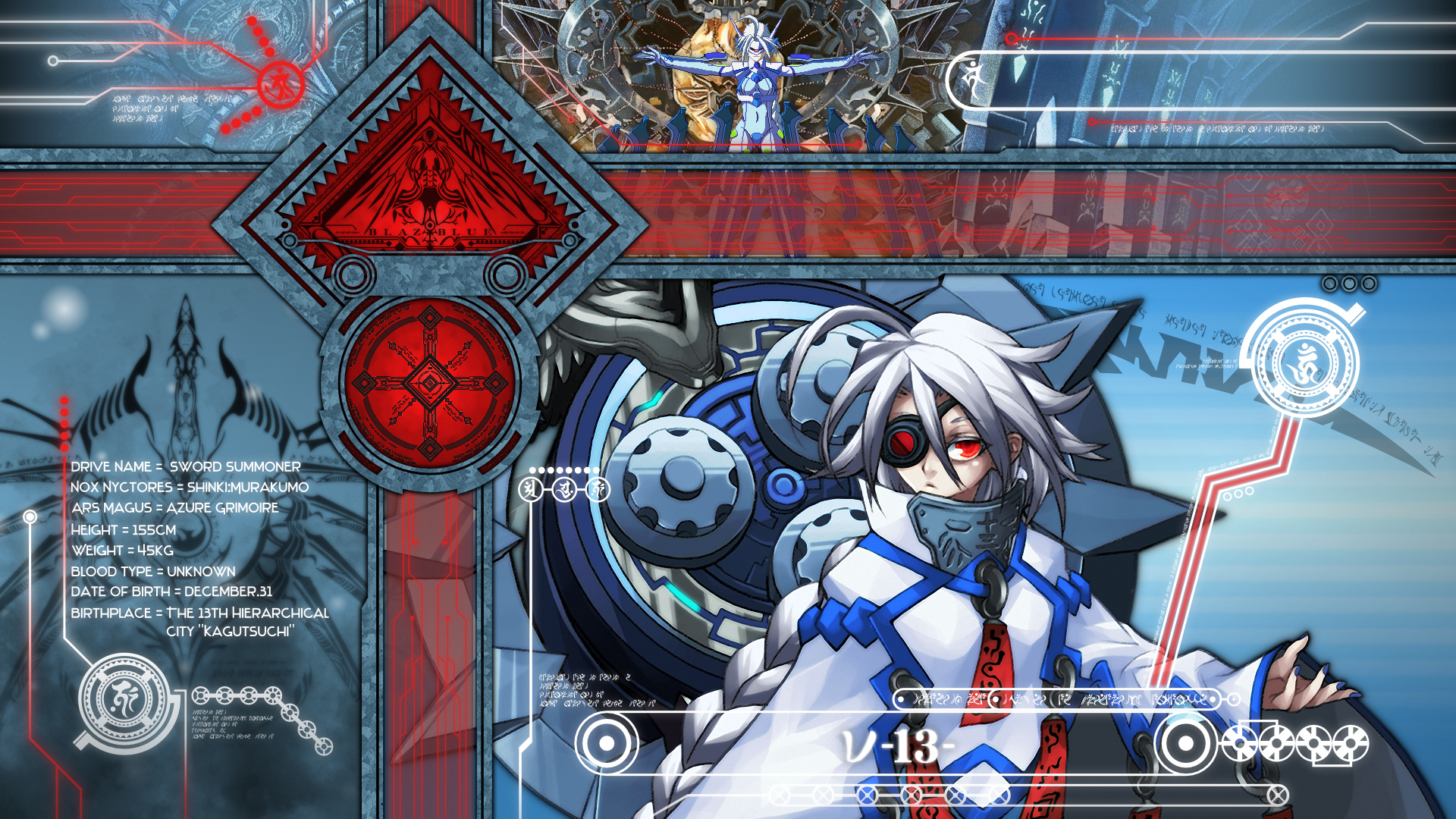 Video Game BlazBlue Continuum Shift 1920x1080