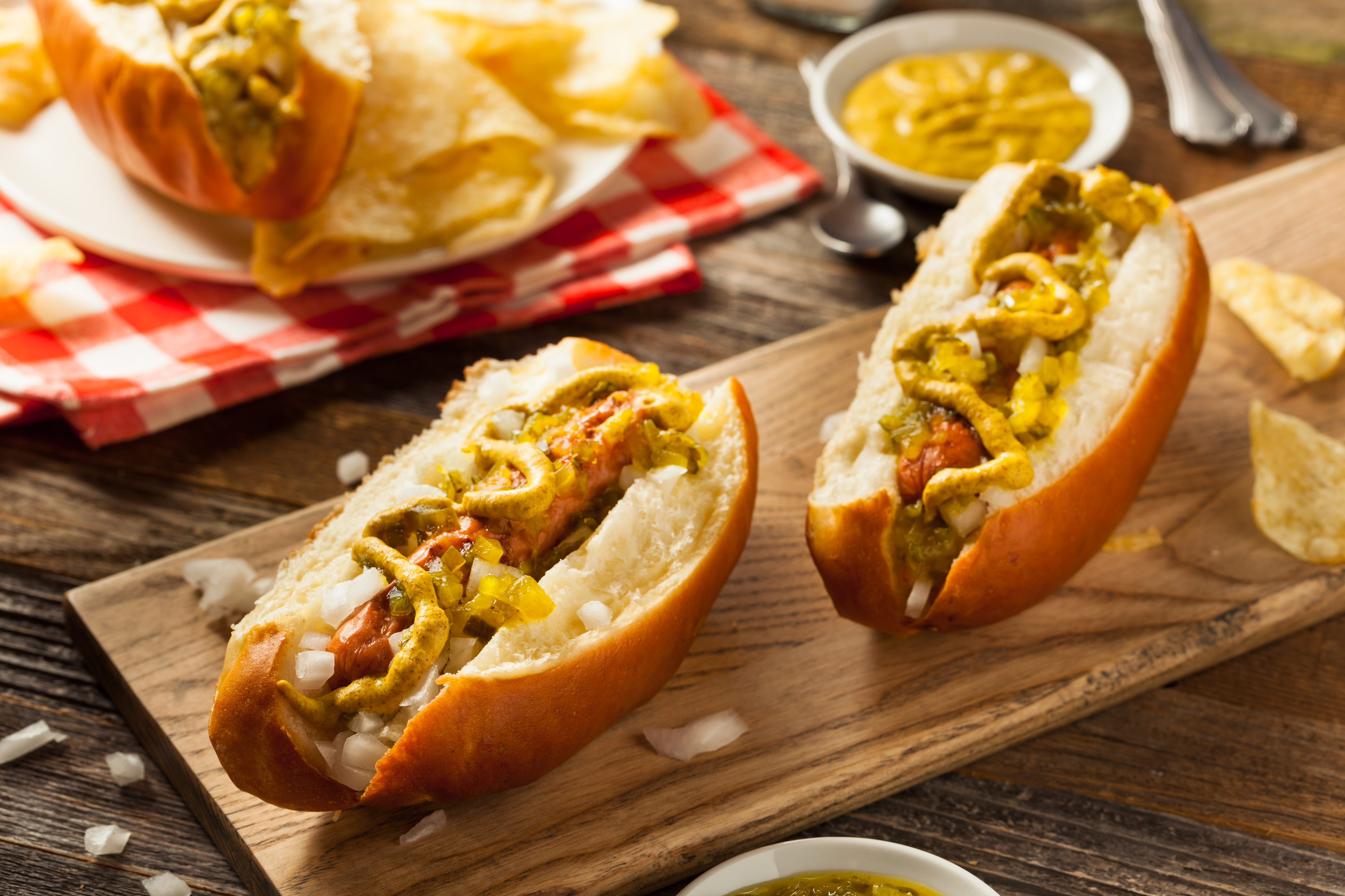 Food Hot Dog 3865x2576