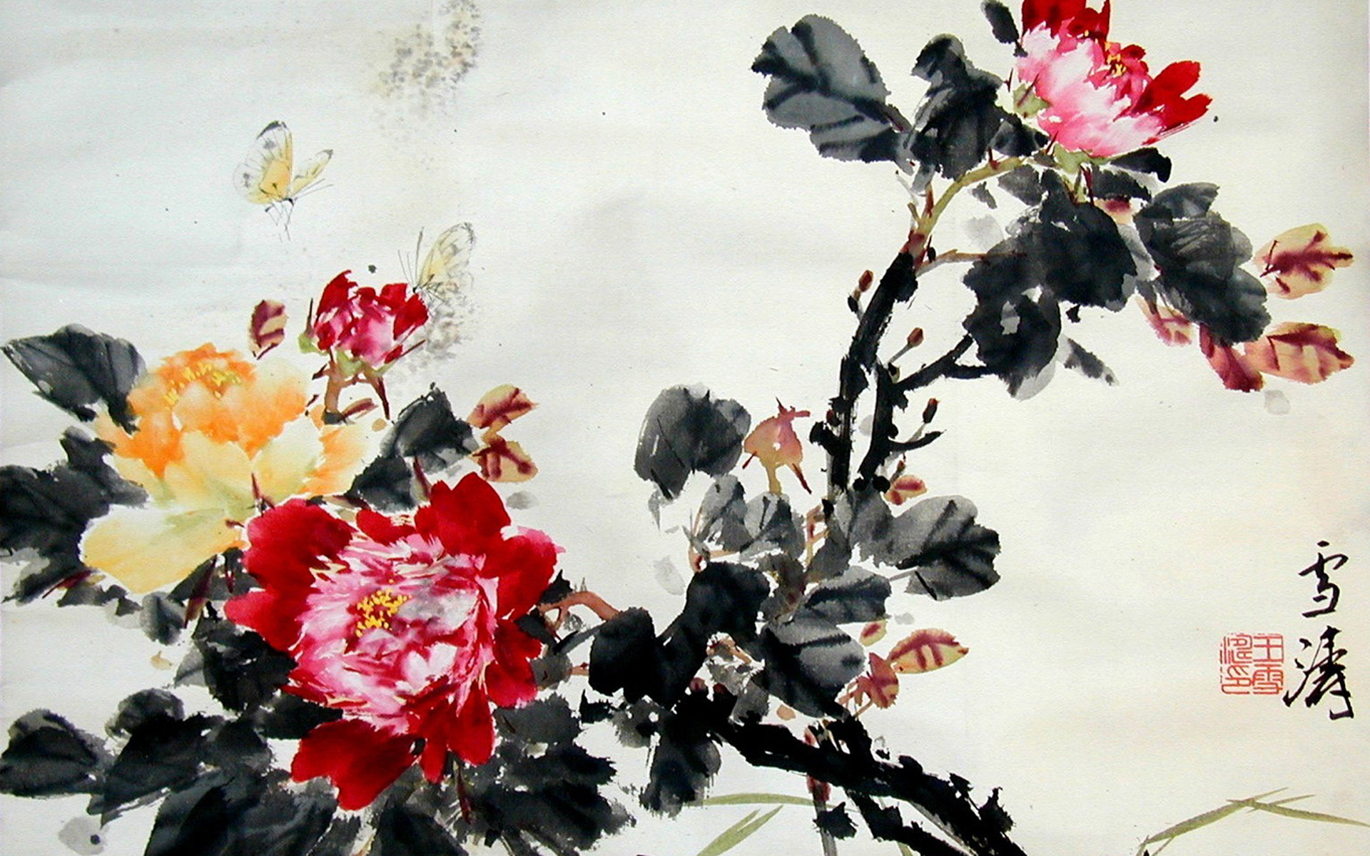 Artistic Chinese Art 1920x1200