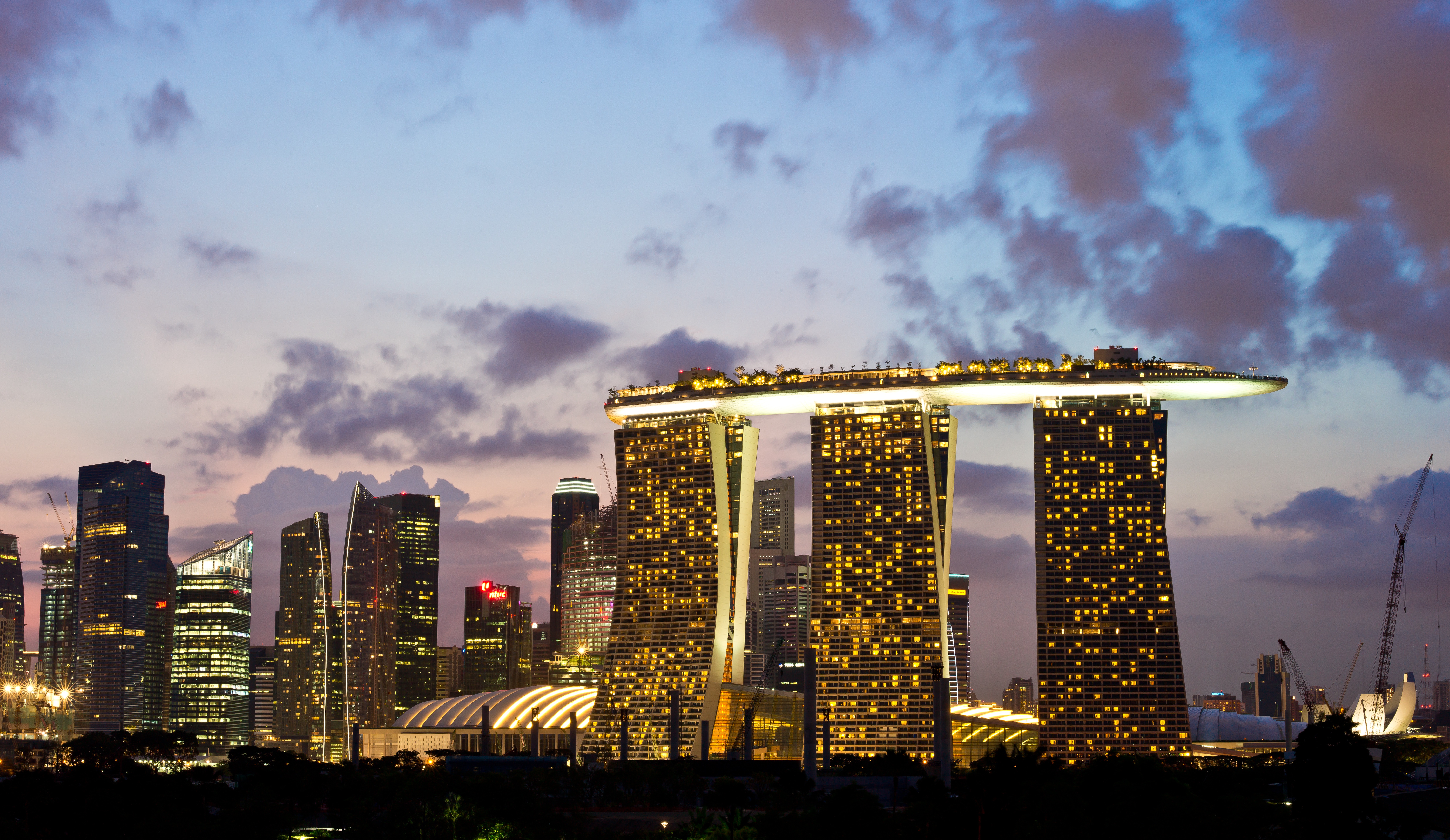 Marina Bay Sands Singapore 7465x4325