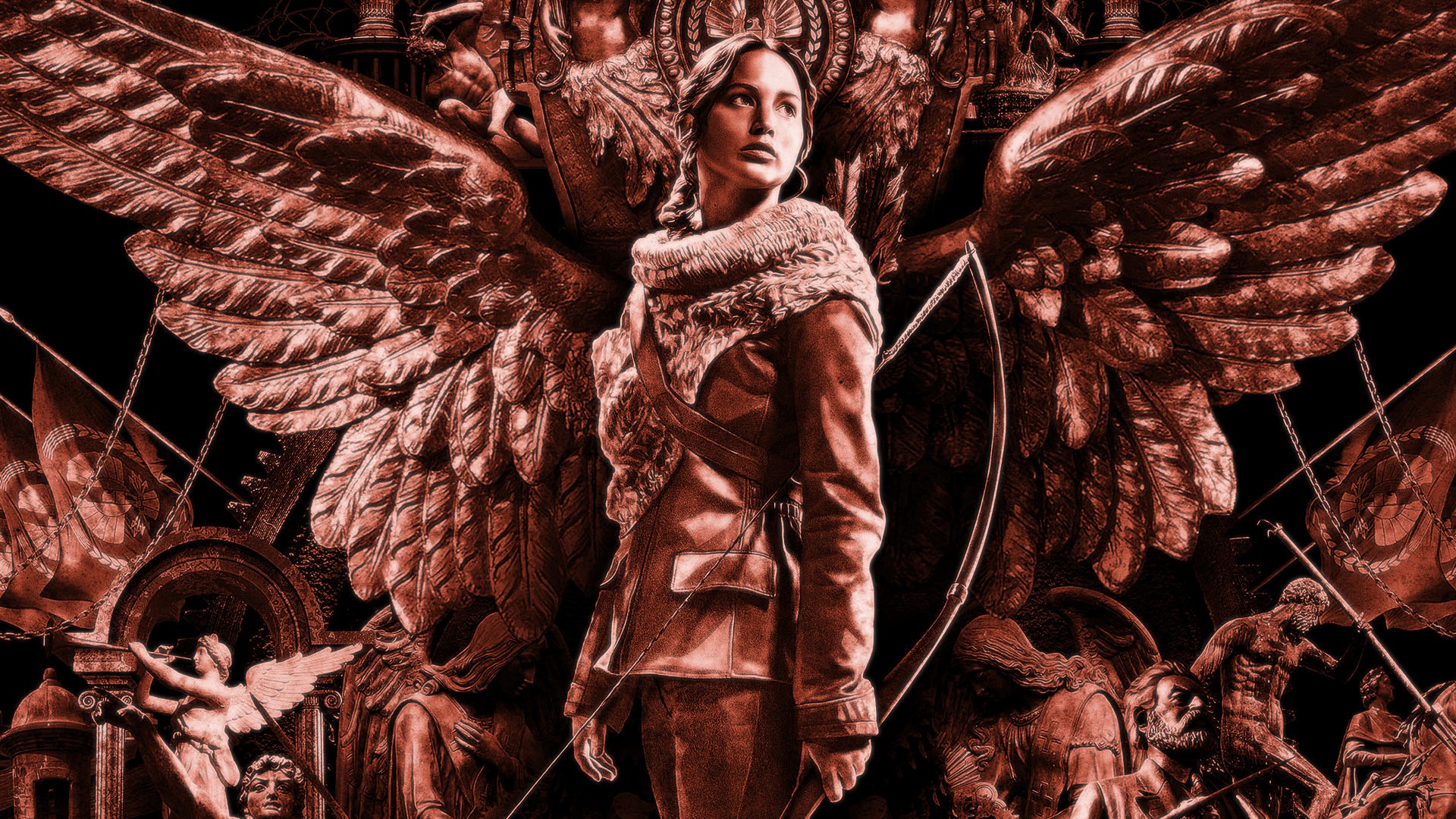 Katniss Everdeen Jennifer Lawrence 1920x1080