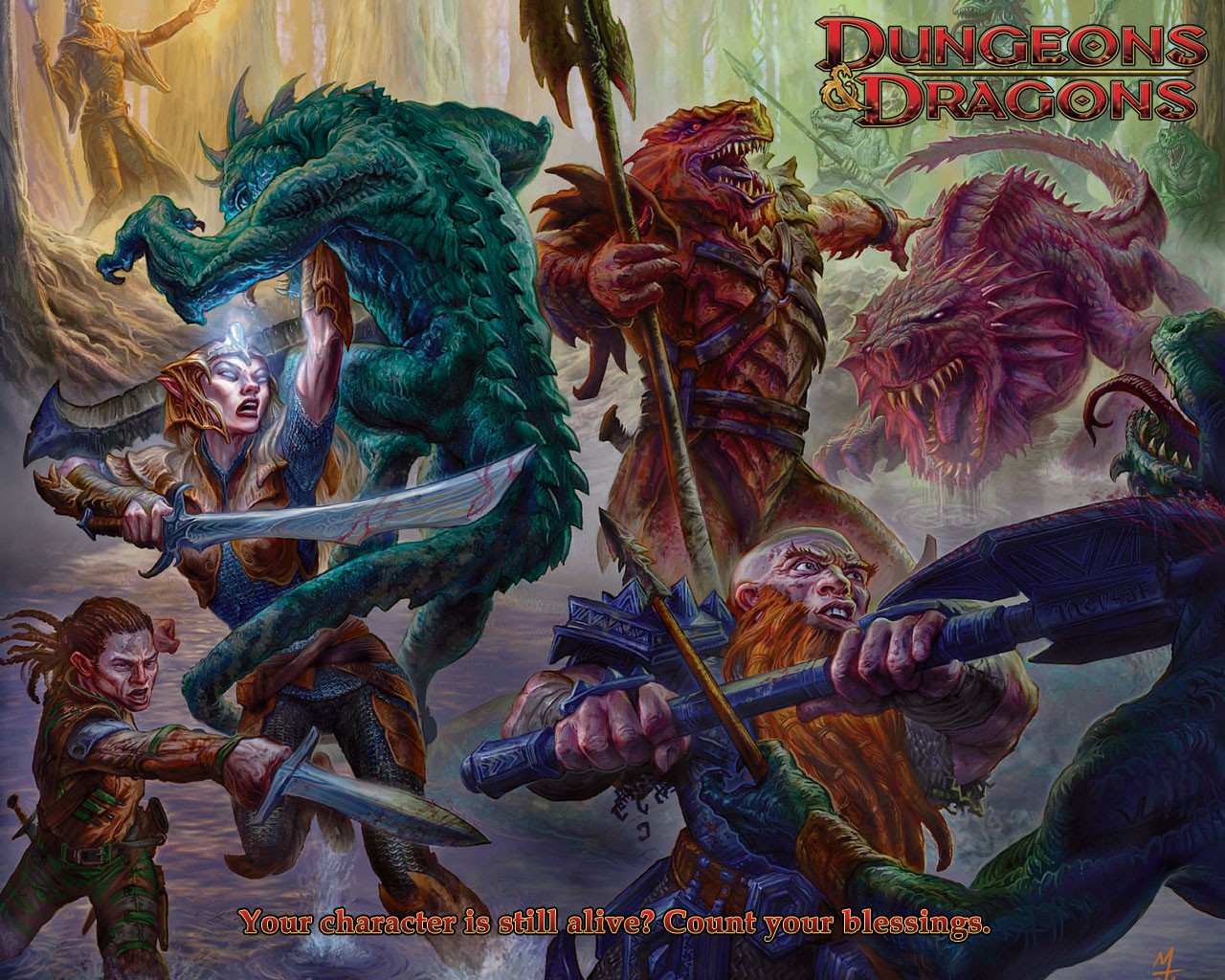 Game Dungeons Amp Dragons 1280x1024