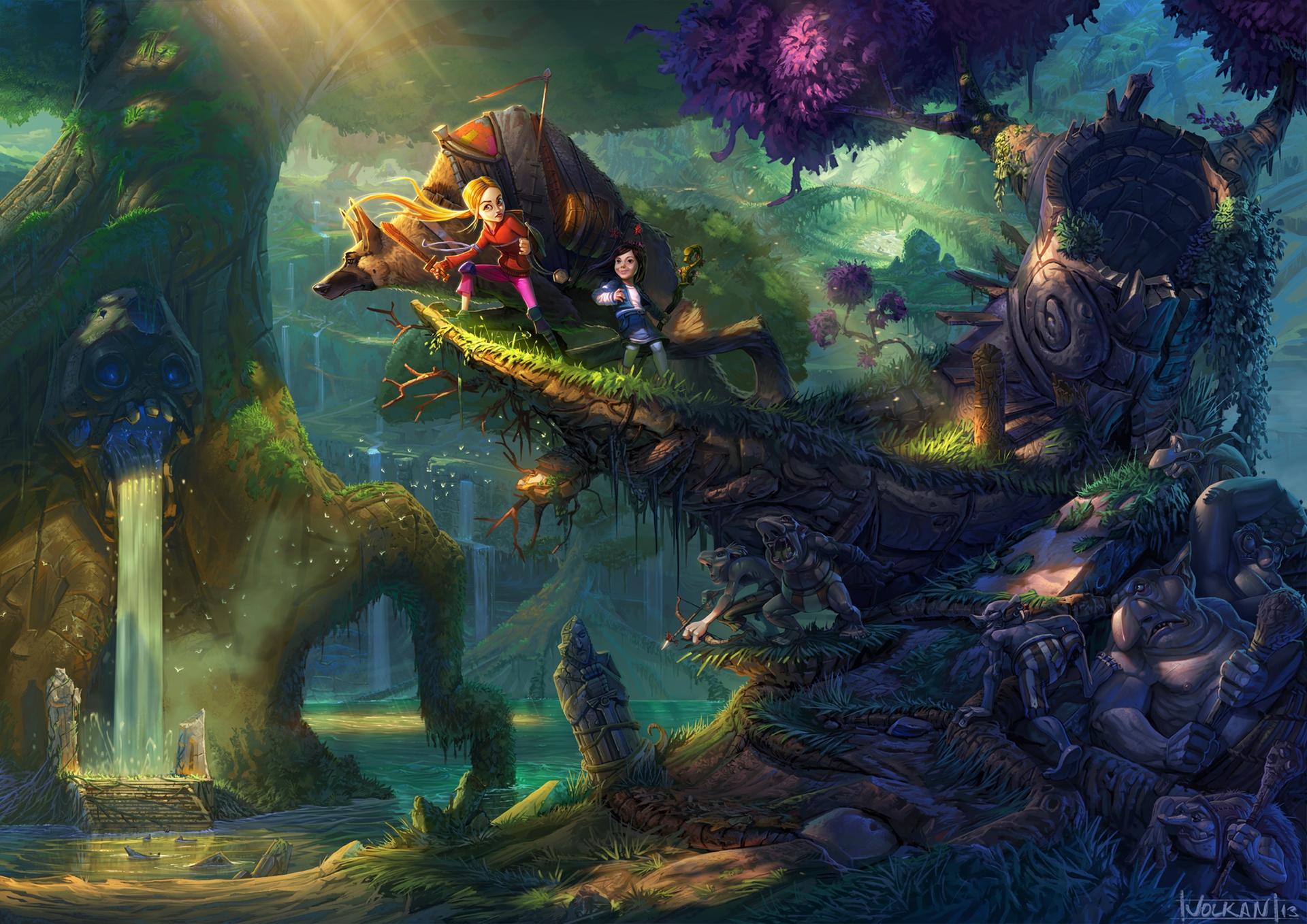 Forest Adventurer Goblin 1920x1358