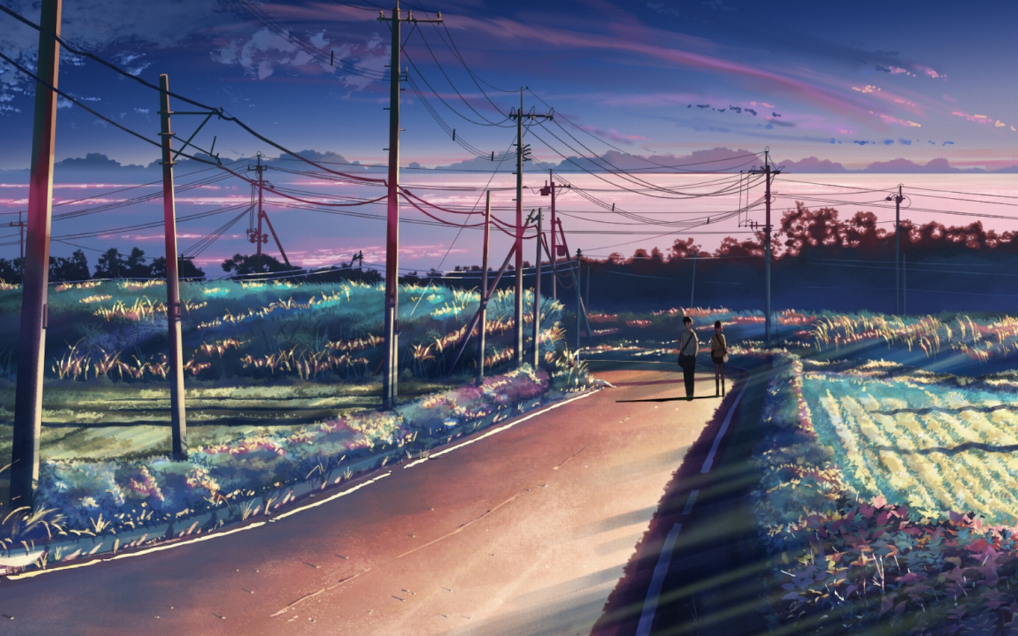 5 Centimeters Per Second Akari Shinohara Takaki Touno 1440x900