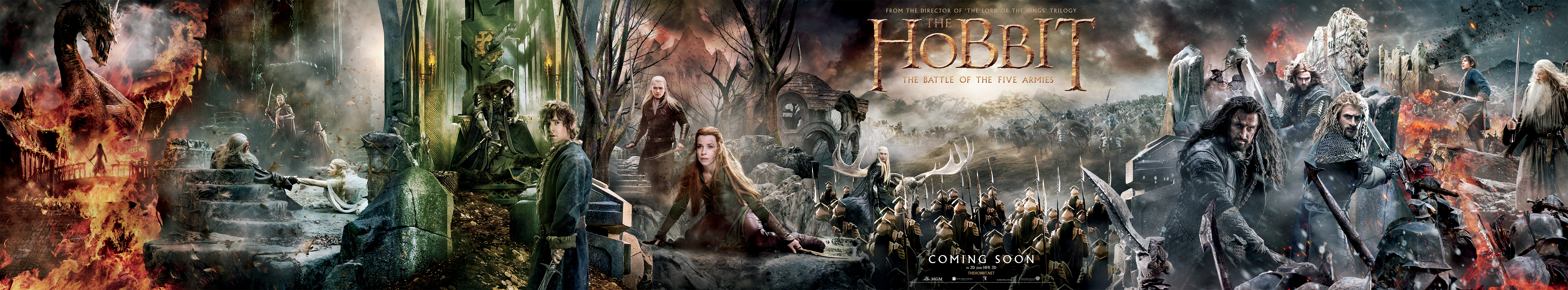 Movie The Hobbit The Battle Of The Five Armies 5914x1096