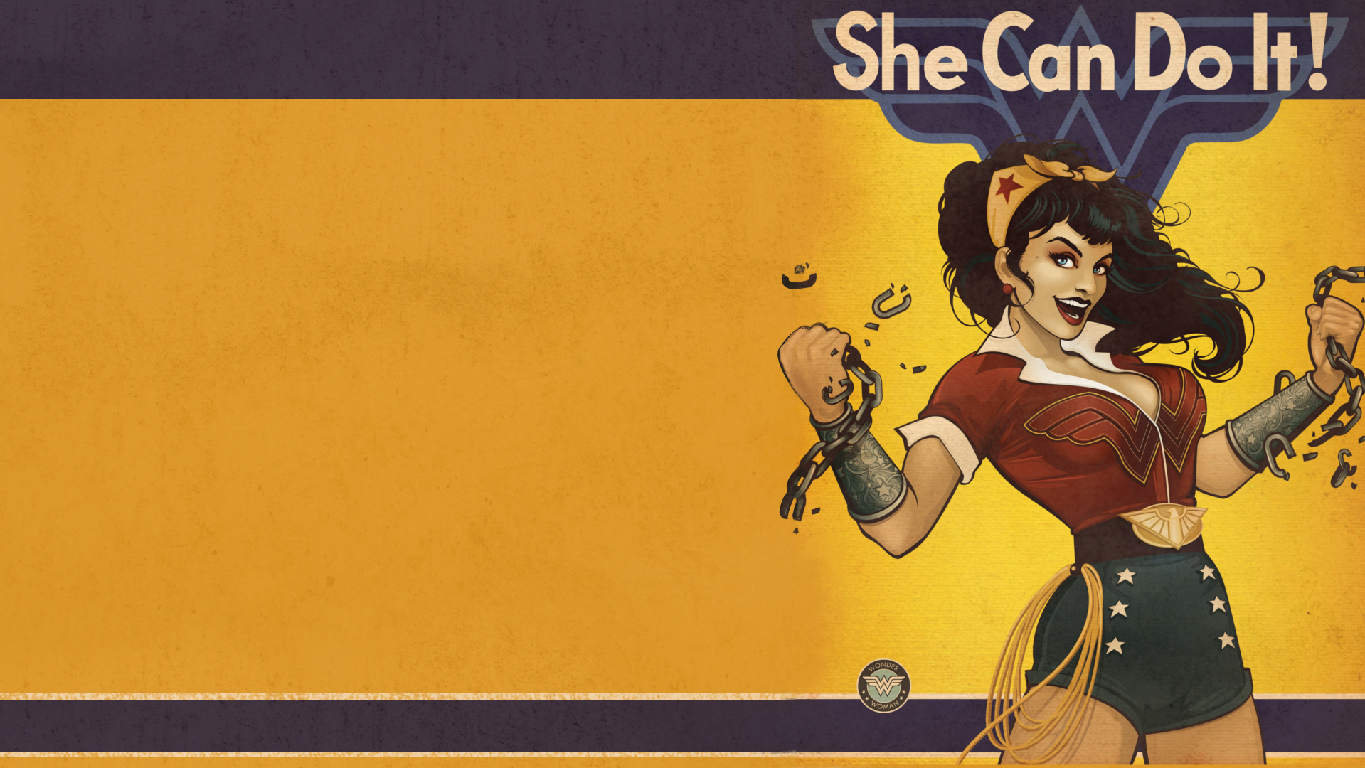 DC Bombshells Wonder Woman 1919x1080