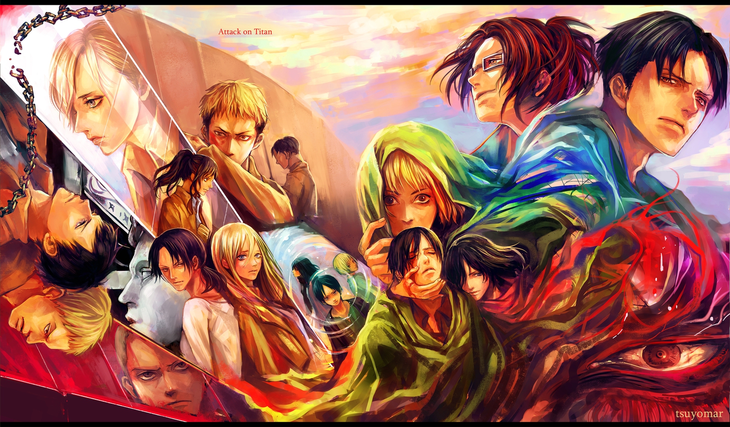 Attack On Titans Shingeki No Kyojin Anime 1500x878