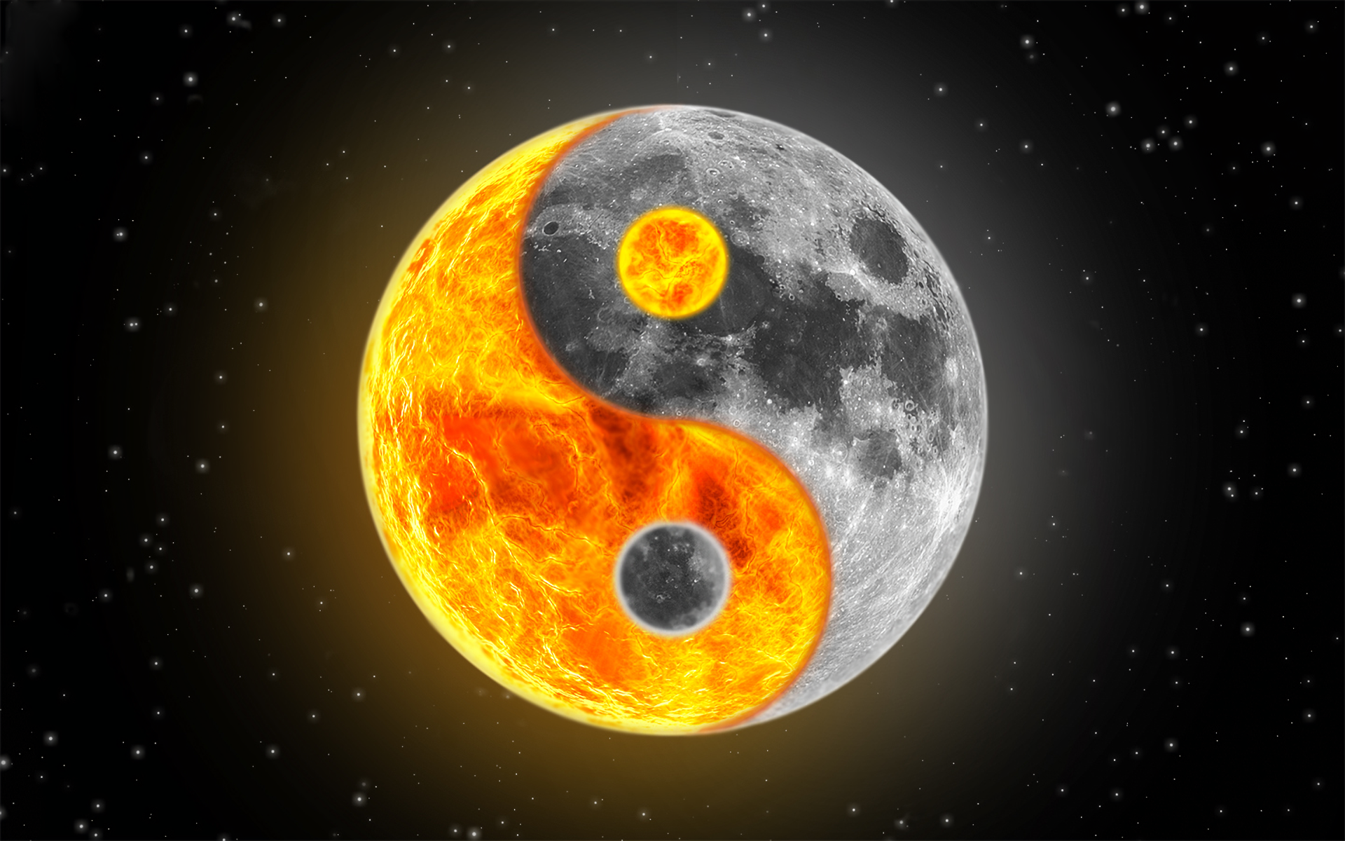 Religious Yin Amp Yang 1920x1200