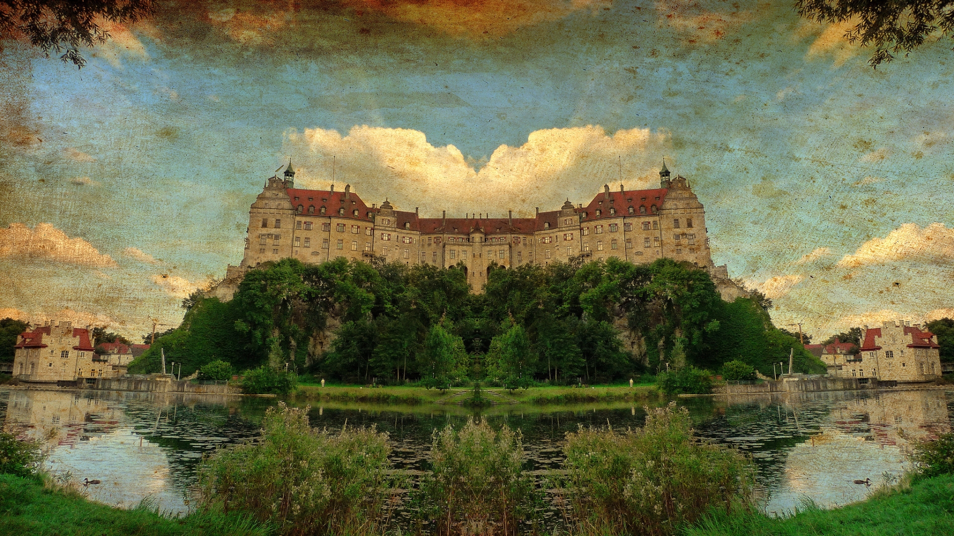 Man Made Sigmaringen Castle 1920x1080