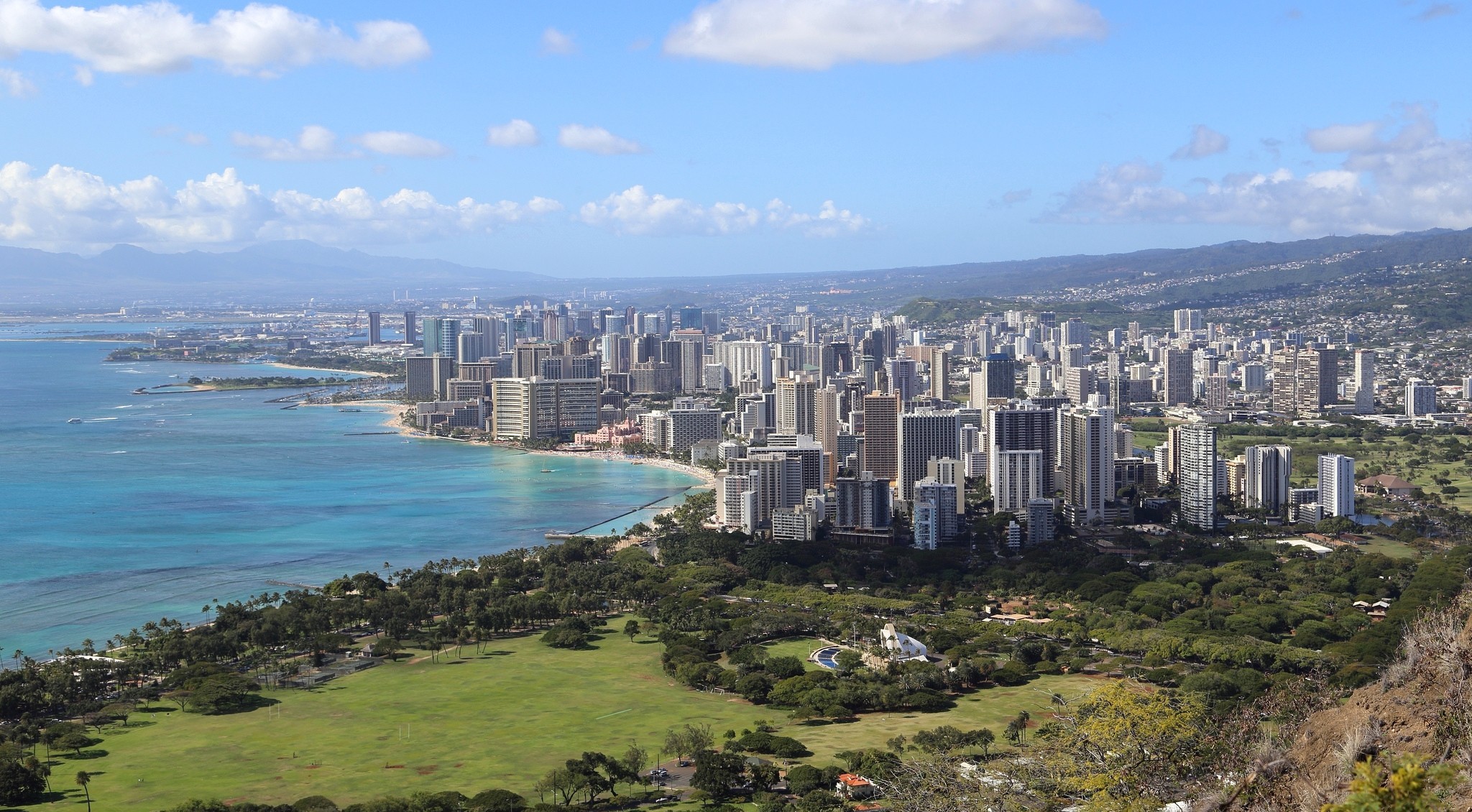 Honolulu Hawaii Tropics 2048x1130