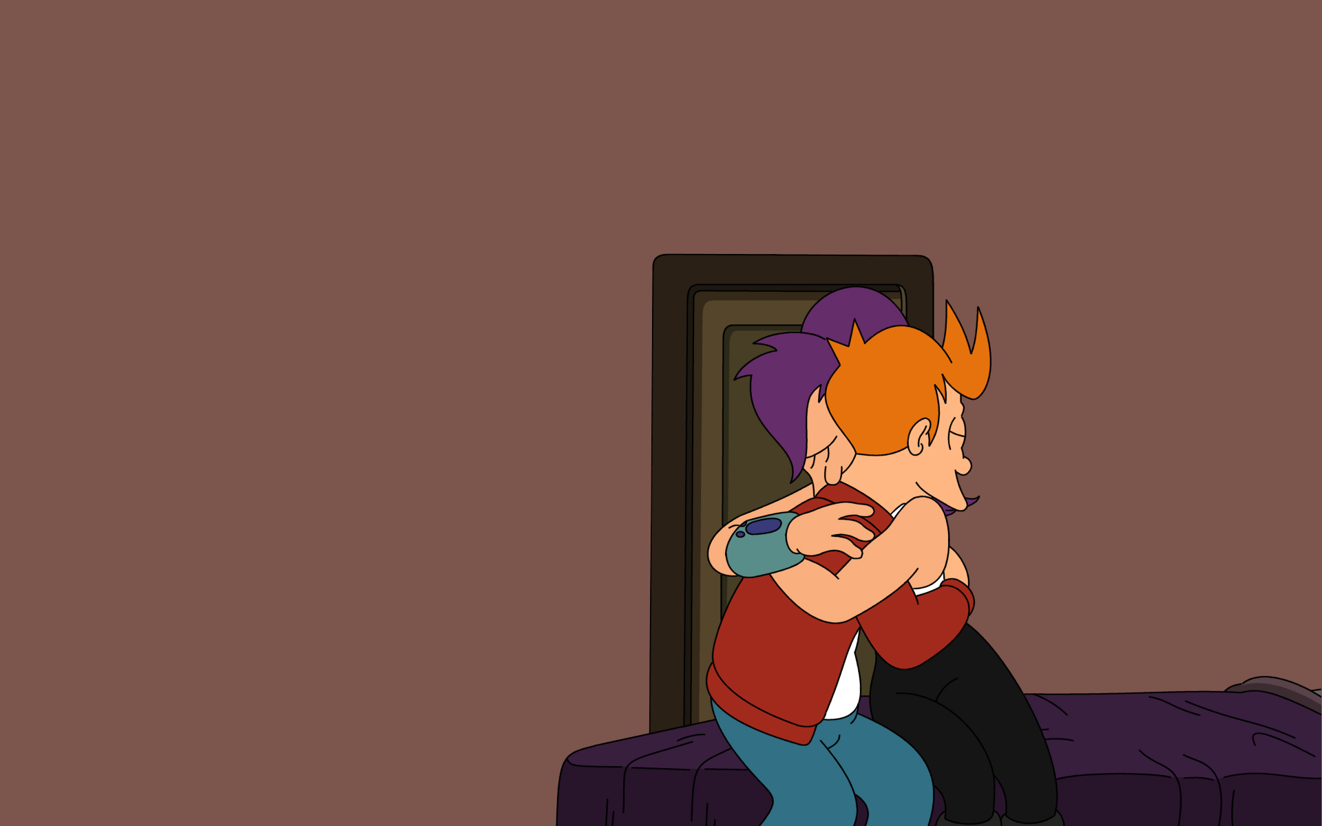 Futurama Fry Futurama Leela Futurama Turanga Leela Philip J Fry 1920x1200