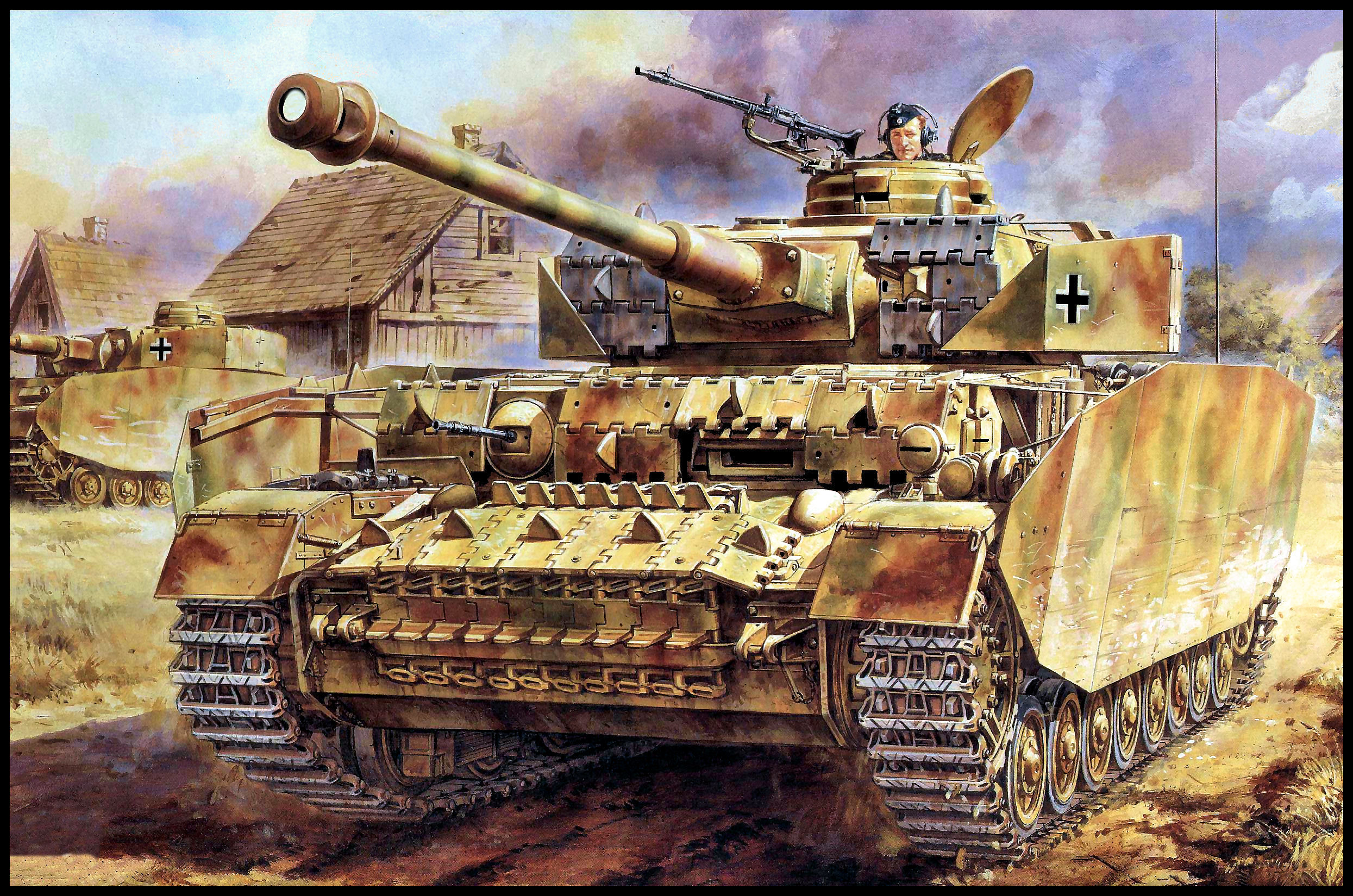 Military Panzer IV 2490x1650